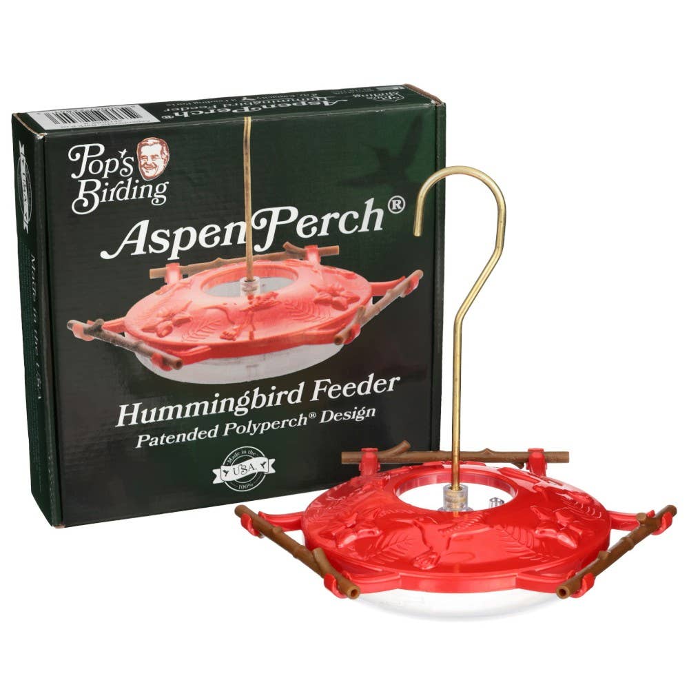 Pop's AspenPerch™ Hummingbird Feeder 8oz