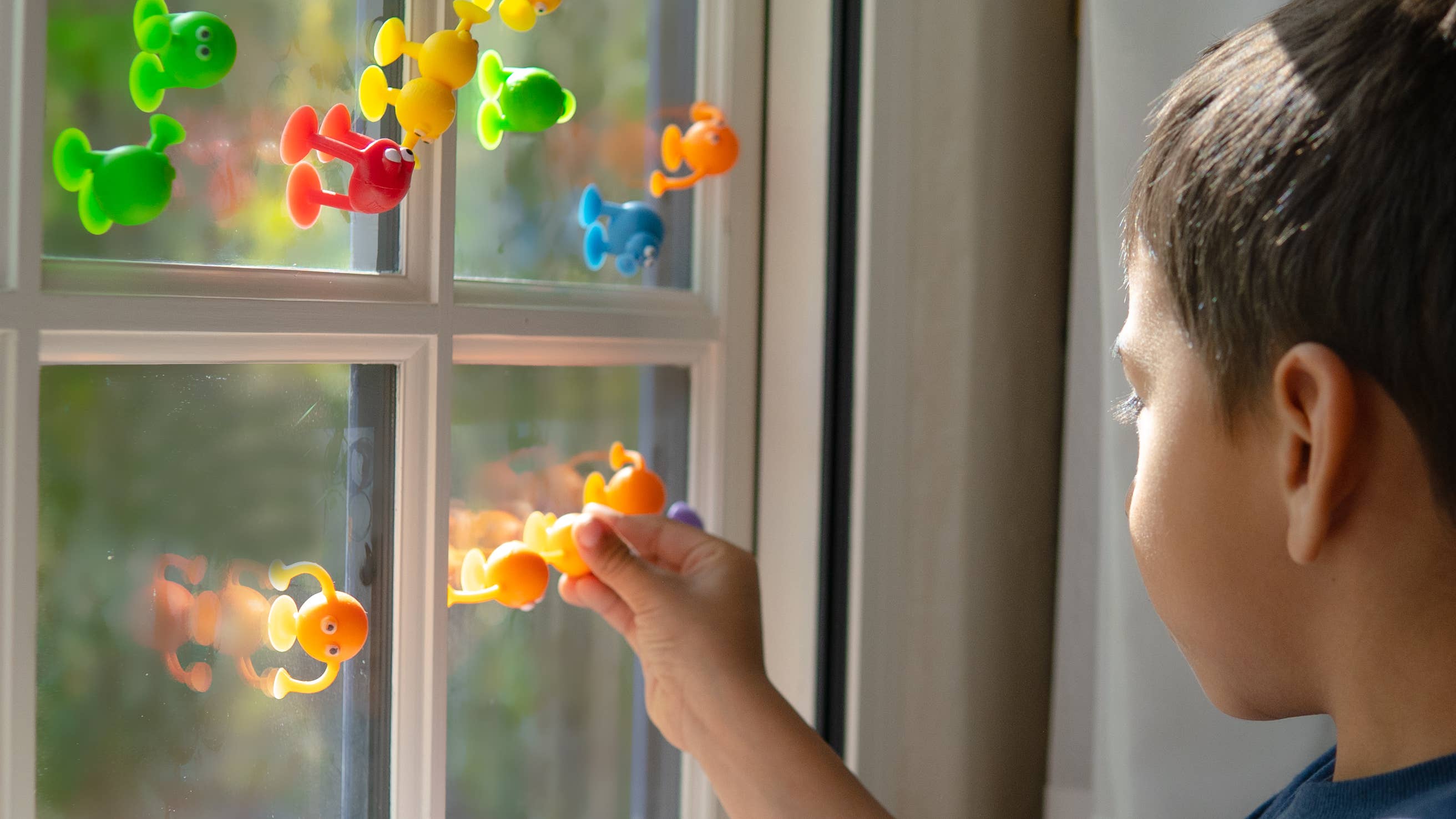 Poplings suction cup toy characters variety pack