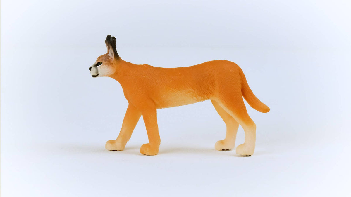 Caracal Female Safari Animal Toy