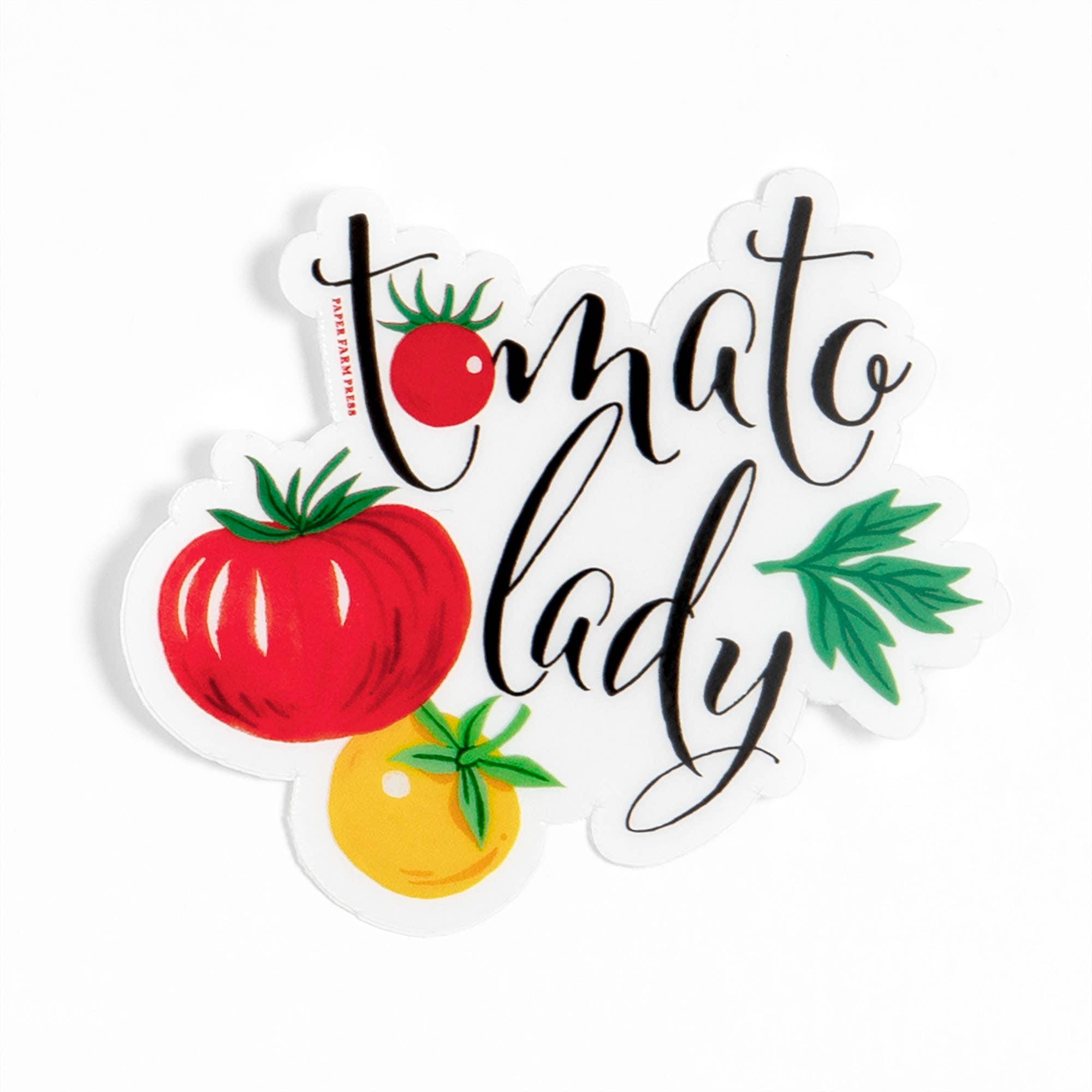 Tomato Vine decal sticker applied to surface