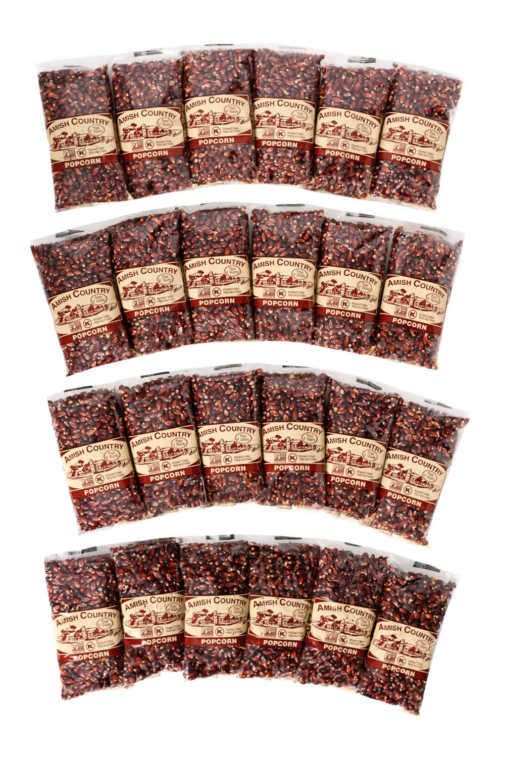 4oz Bag of Red Popcorn
