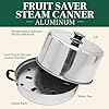 Kitchen Crop FruitSaver aluminum steam canner with lid
