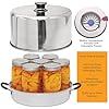 Kitchen Crop FruitSaver steam canner with jars inside