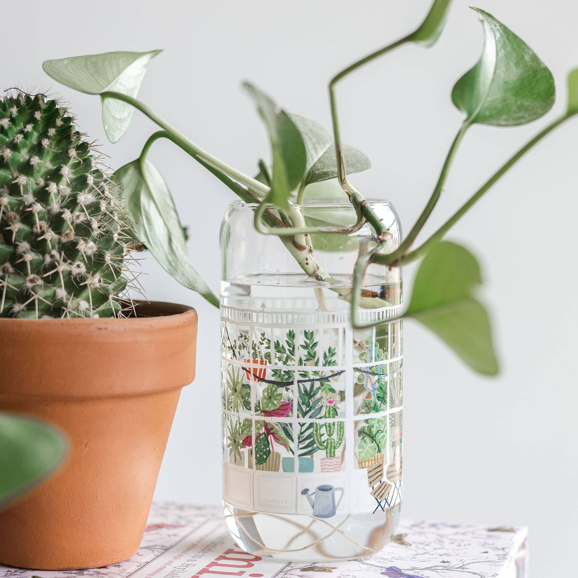 Greenhouse Glass Can