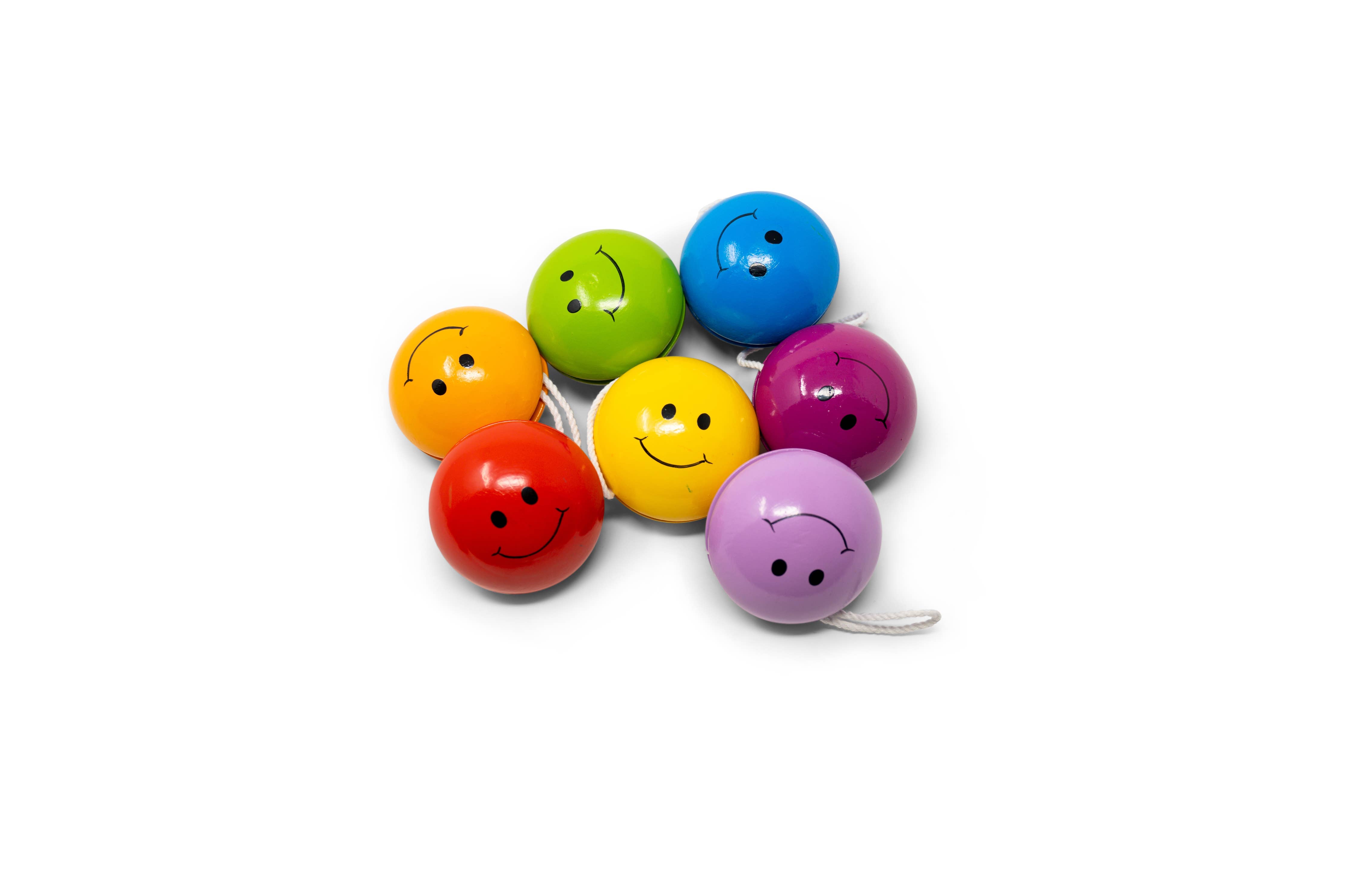Happy Rainbow Yo-yo Refill set of 35 colorful yo-yos
