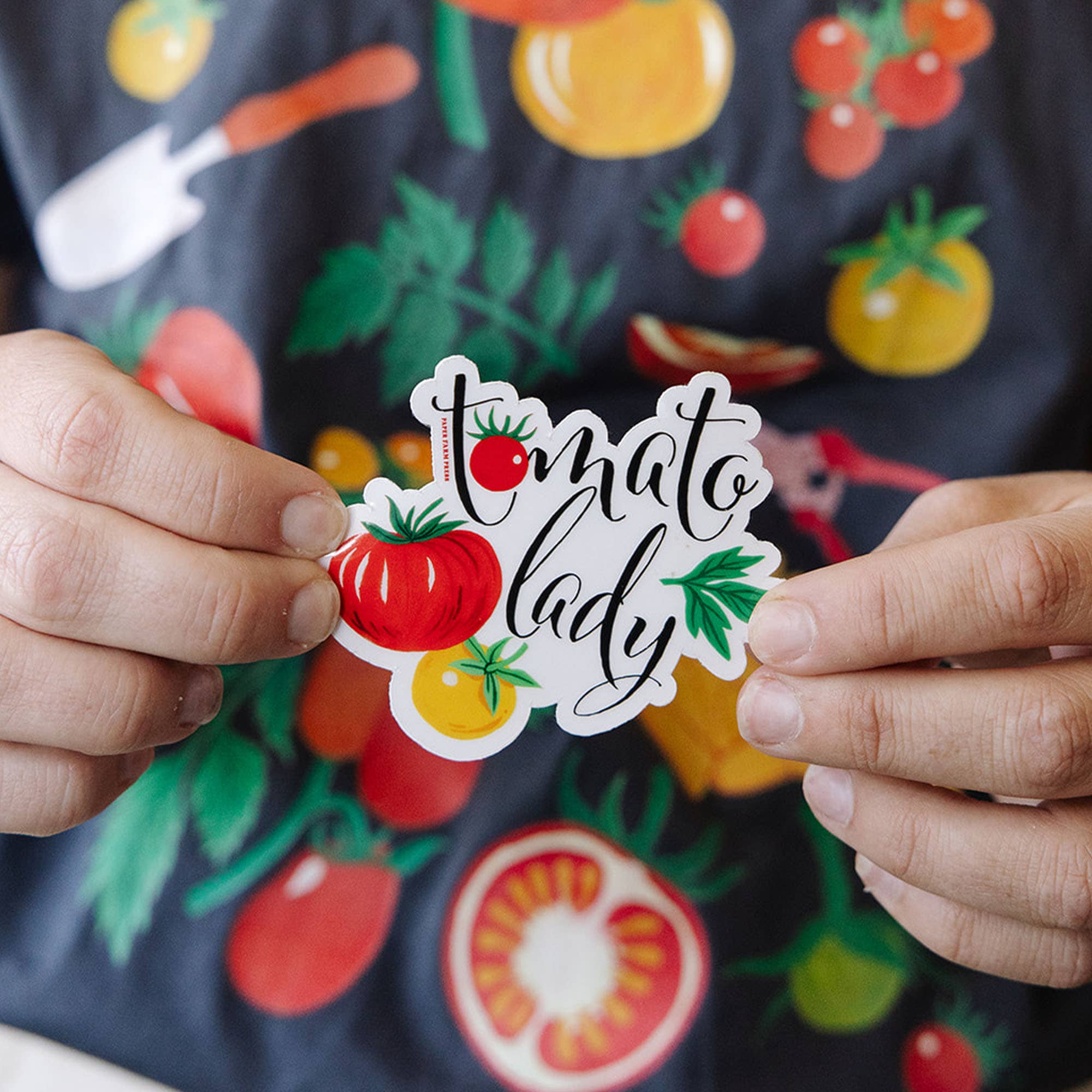 Tomato Vine decal sticker color option view