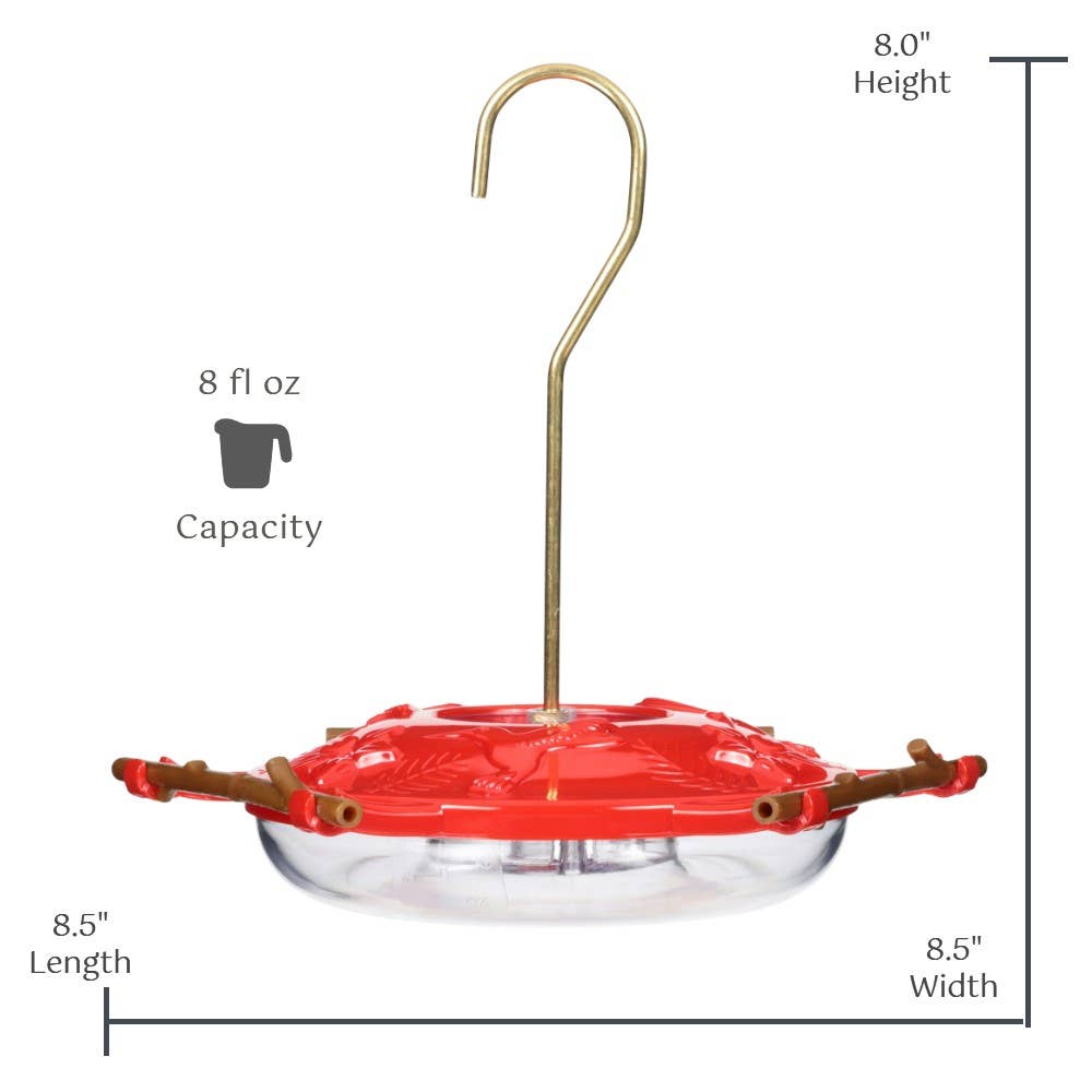 Pop's AspenPerch™ Hummingbird Feeder 8oz