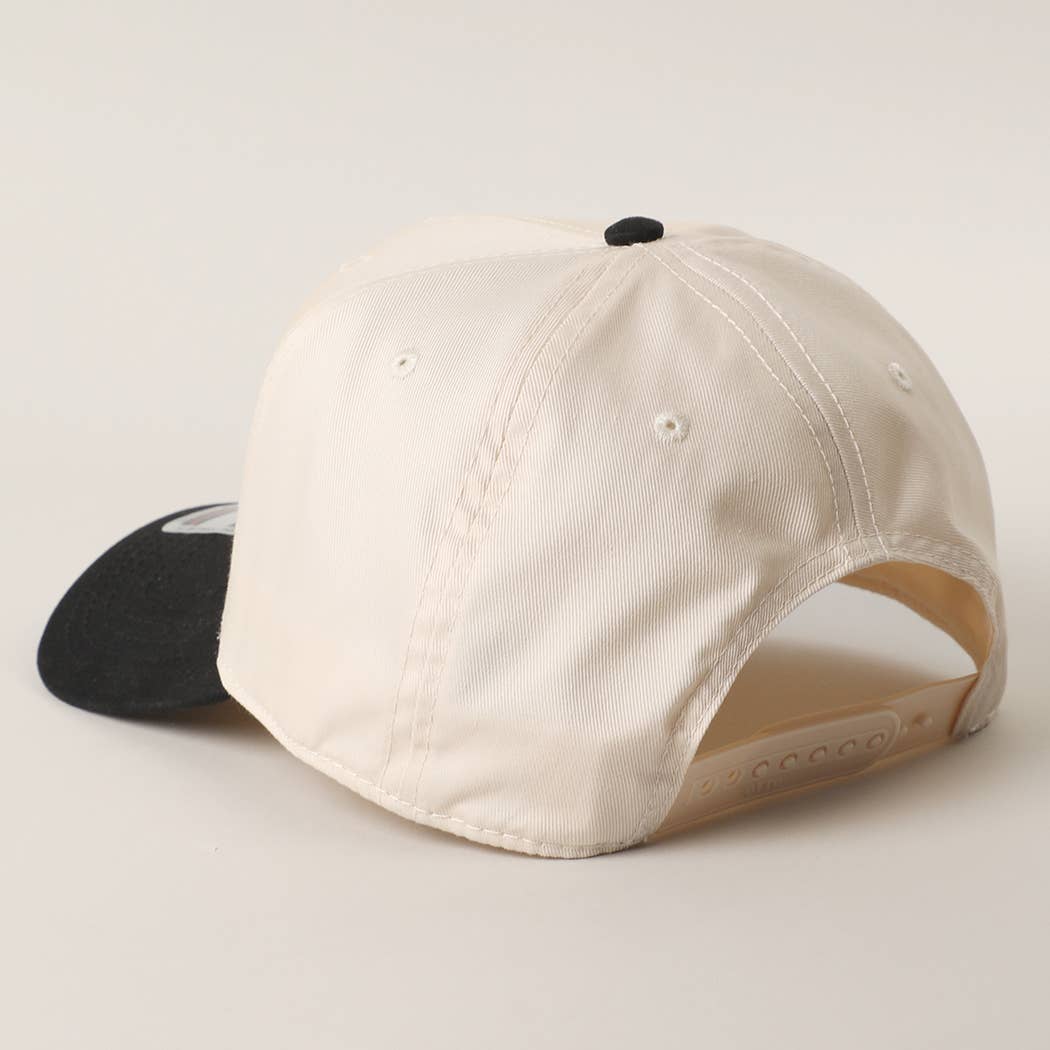 Howdy embroidered classic two-tone trucker hat additional color