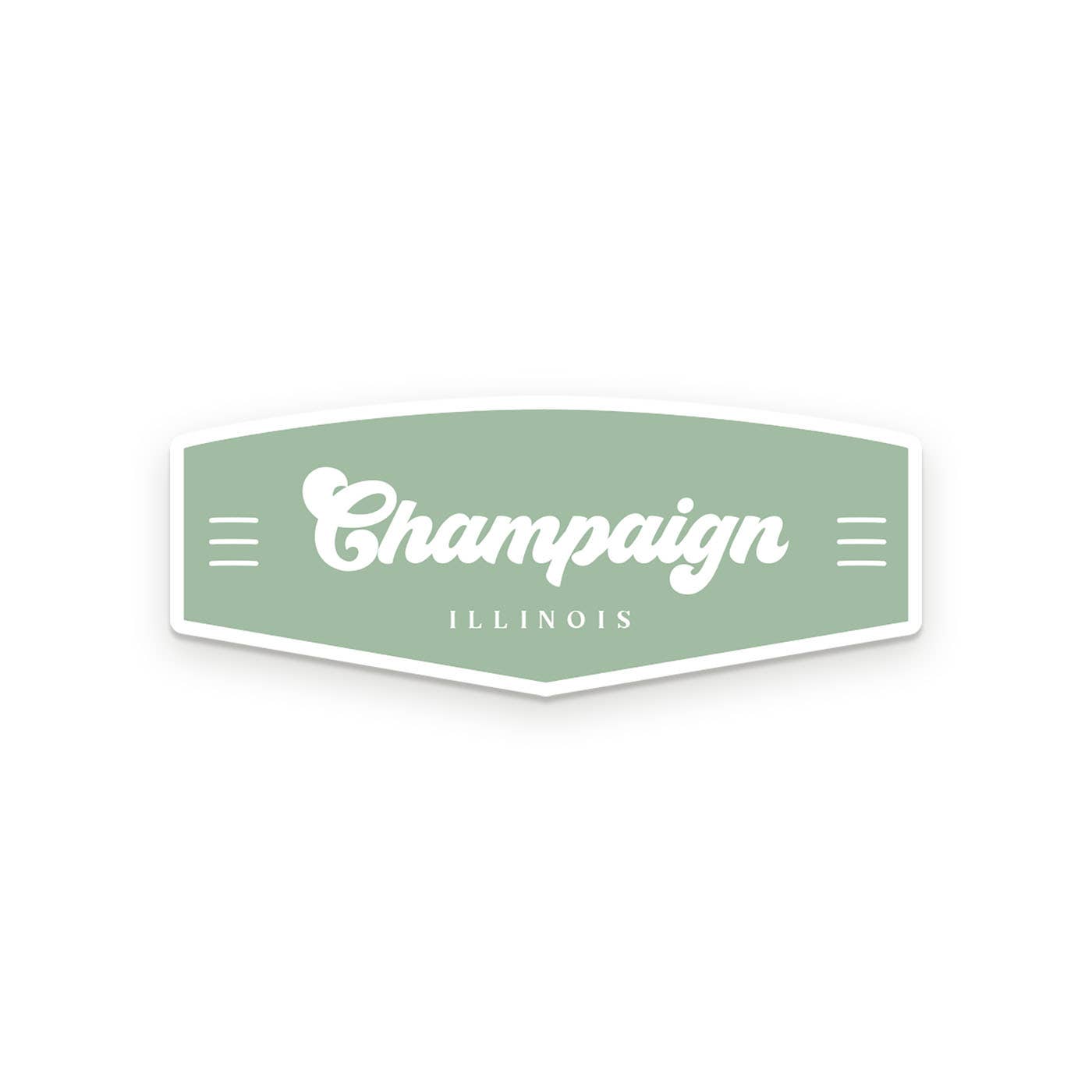 Custom City Retro Sticker additional retro design option