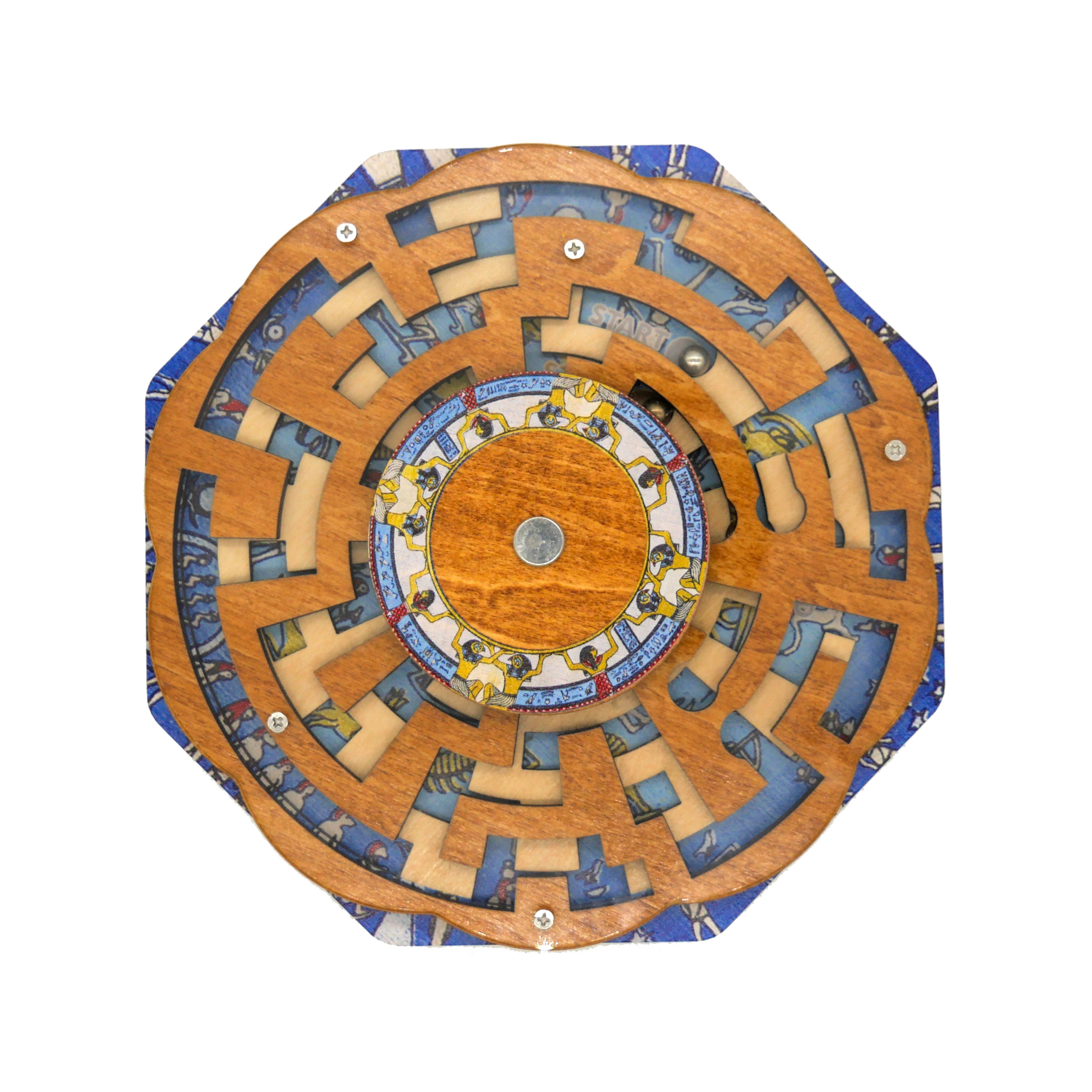 True Genius Dendera Shifting Maze puzzle in packaging