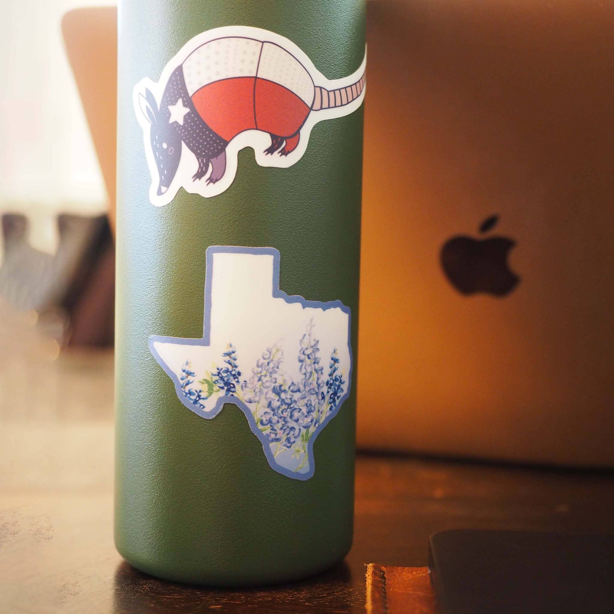 Texas Bluebonnets Decal, Texas Bumper Sticker
