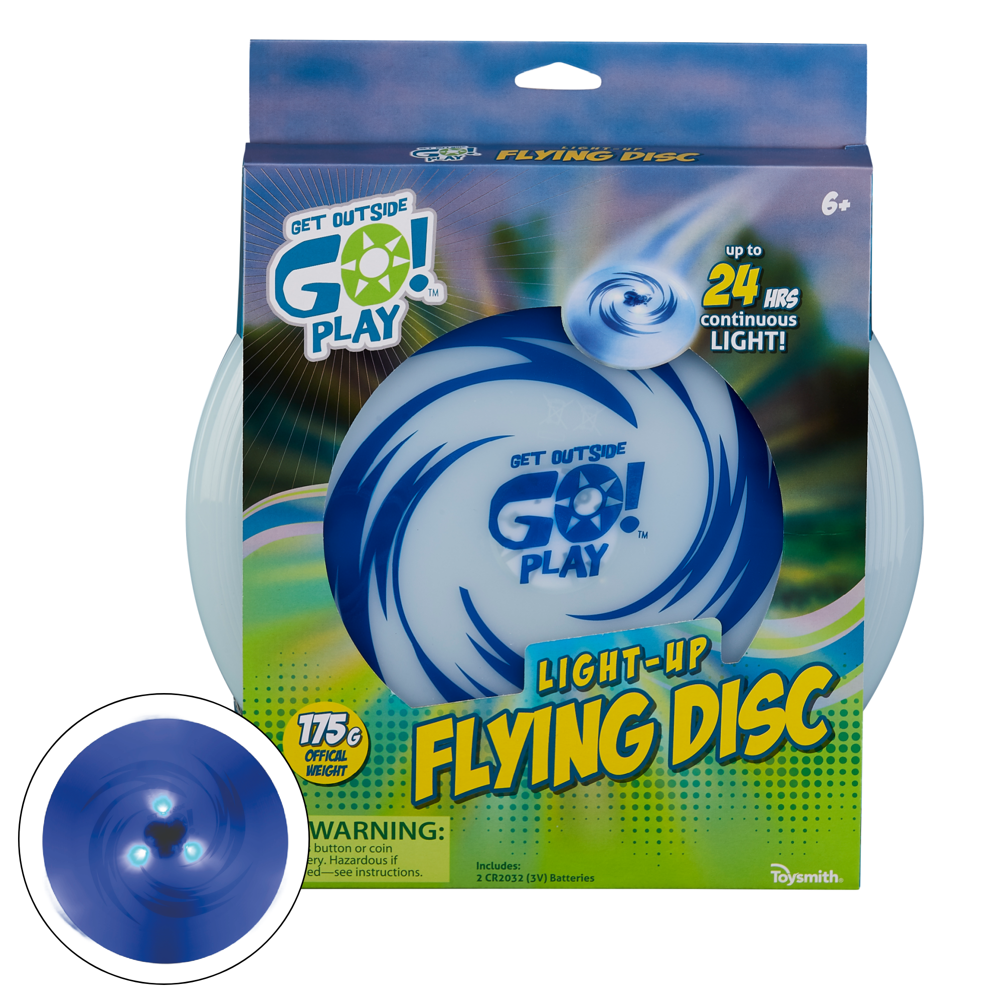 Get Outside GO!™ Play Light-Up Flying Disc