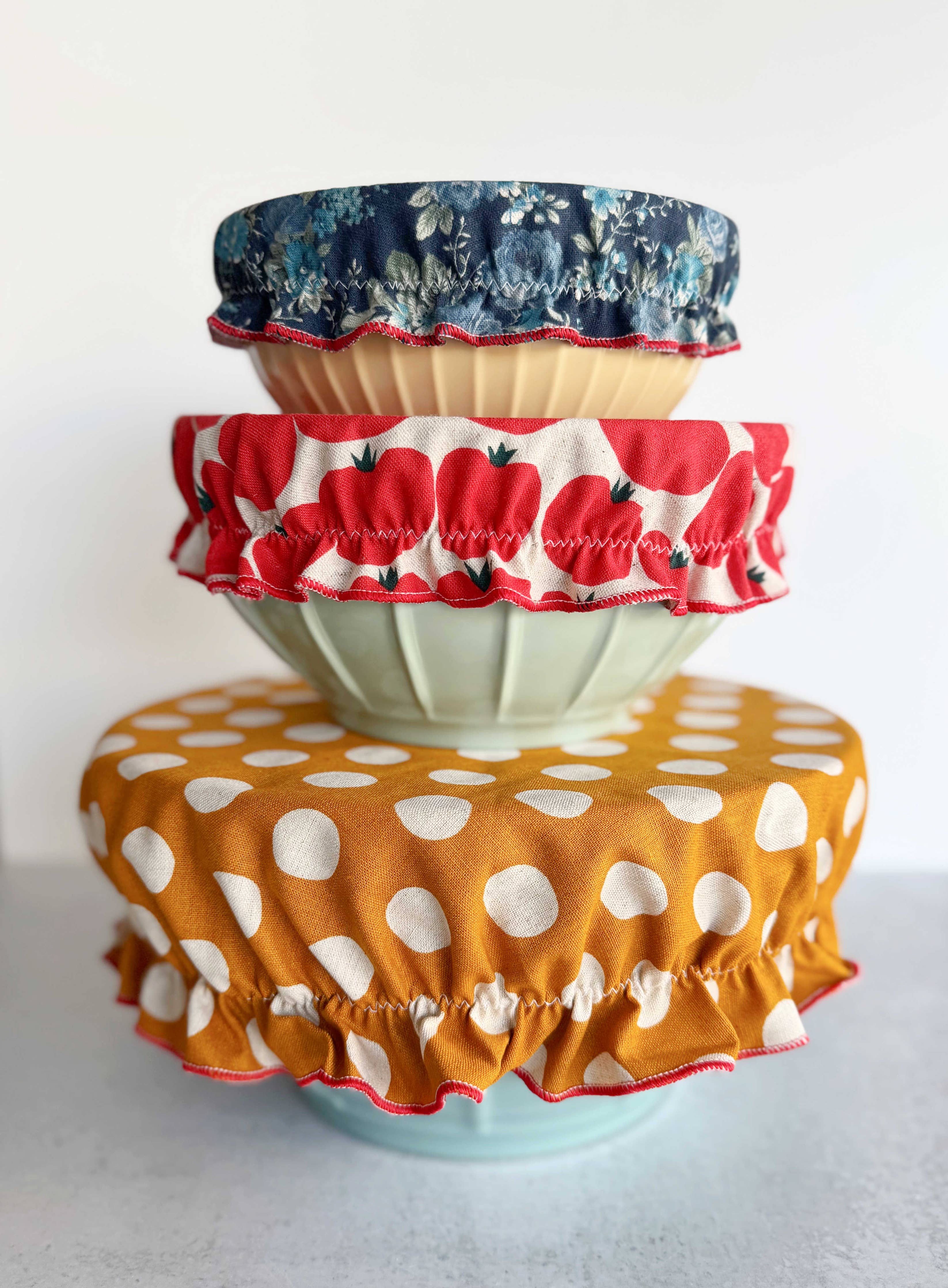 Jubilee reusable bowl covers set of three