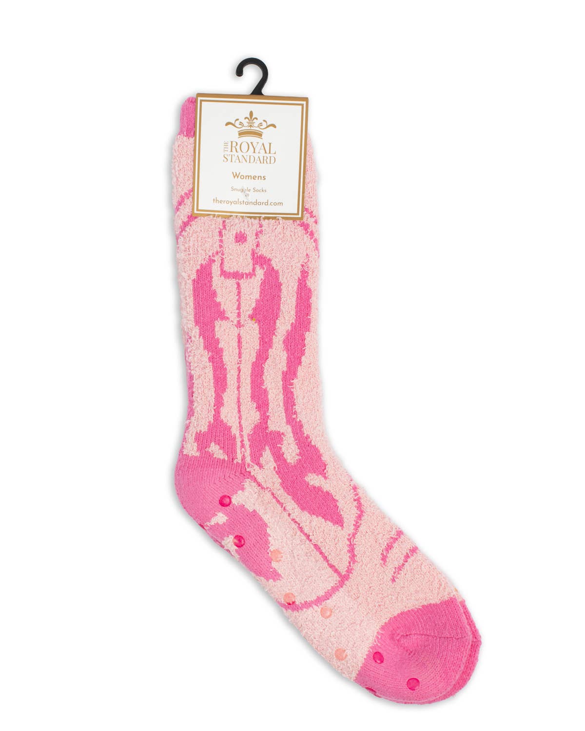 Women's Howdy Hunny Snuggle Socks Pink One Size