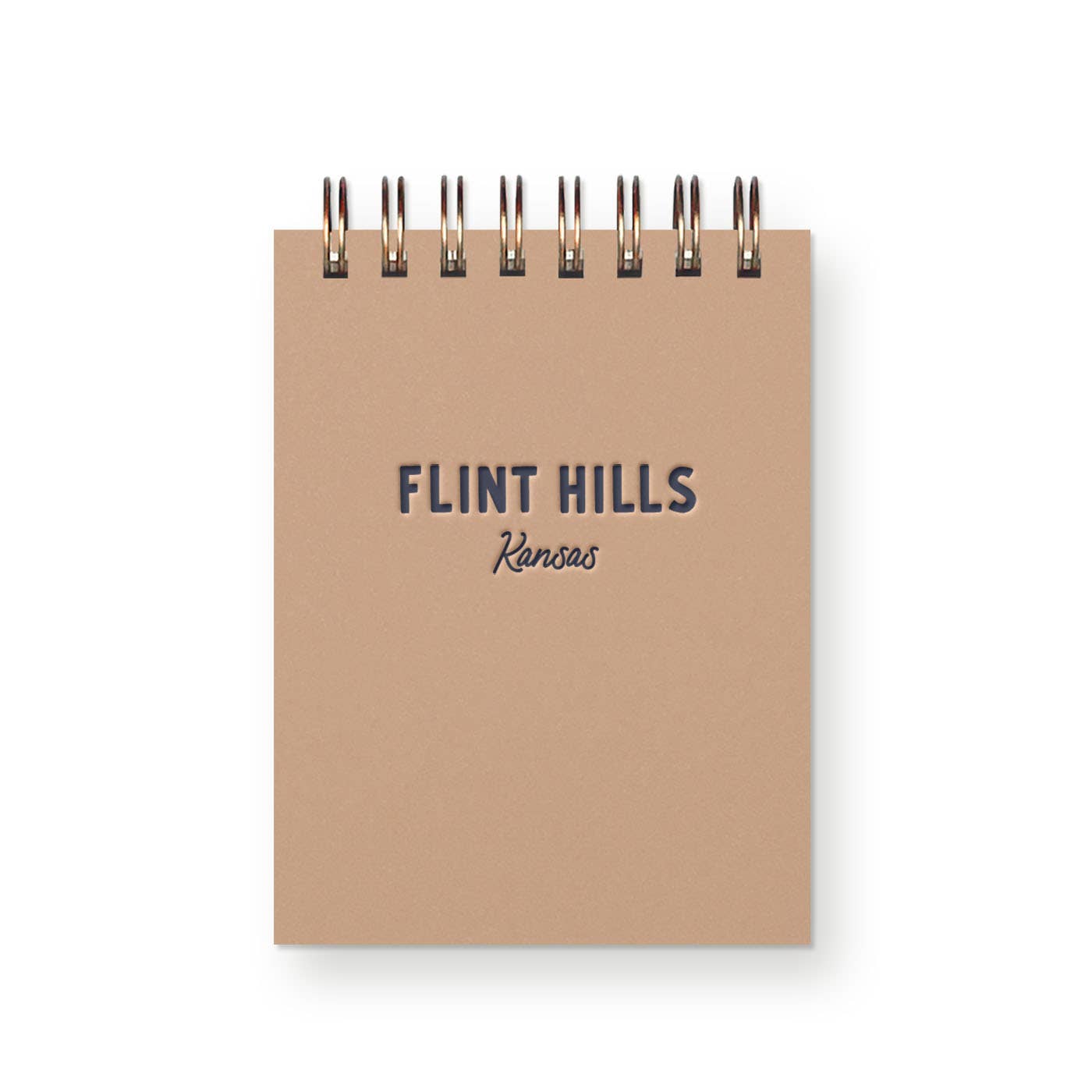 WACO Mini Jotter Notebook lined pages close-up