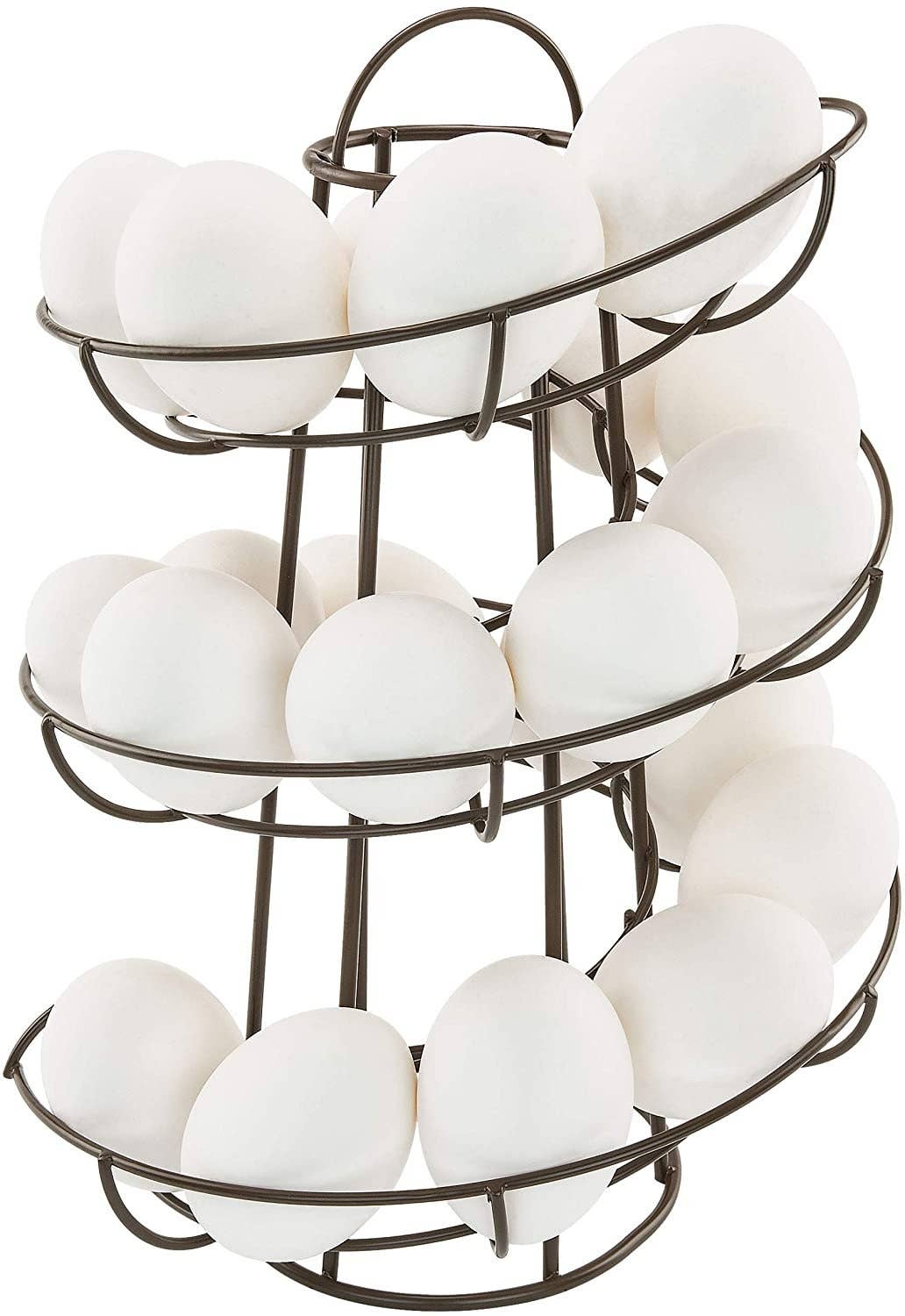 Egg Skelter Spiraling Dispenser Rack