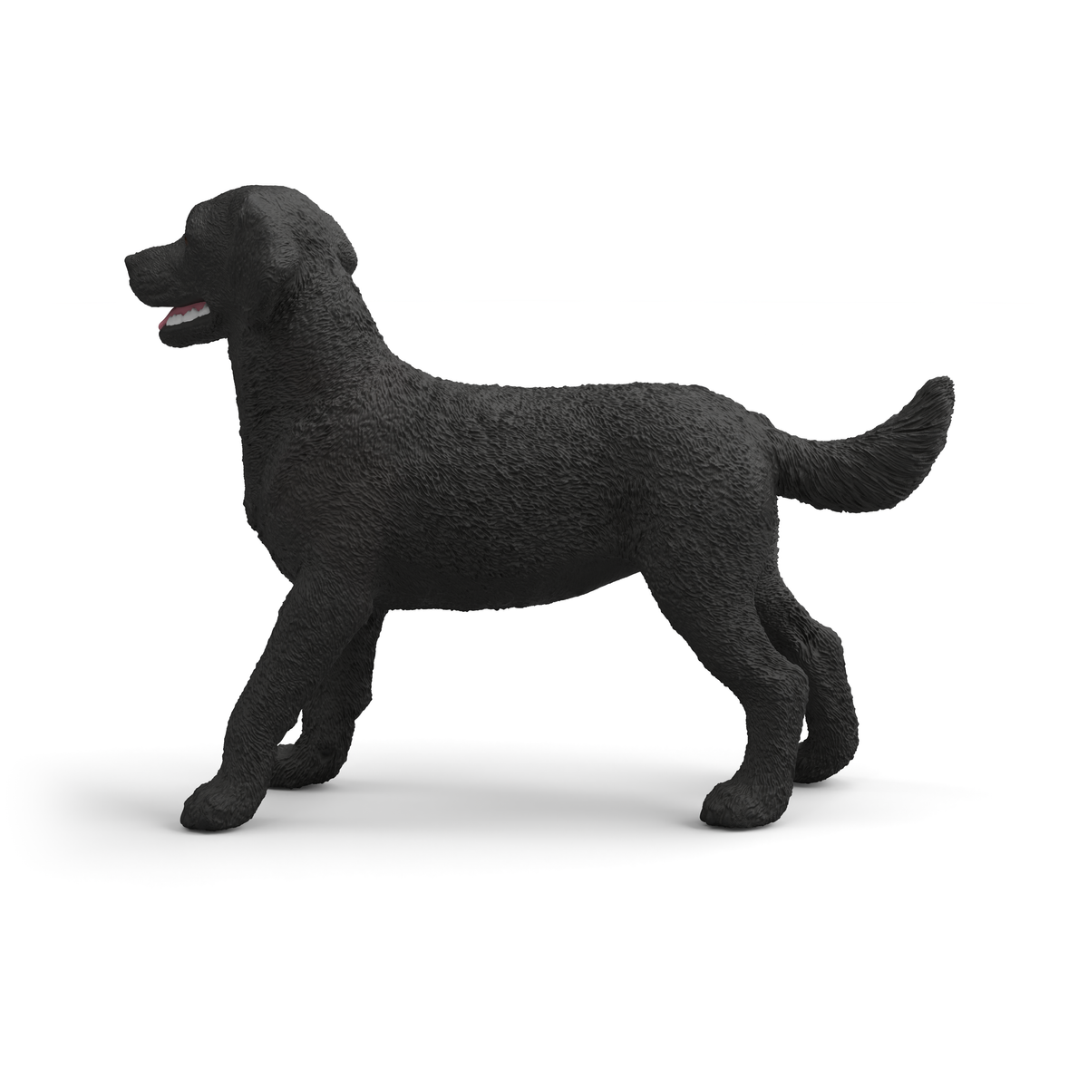 Black Labrador Retriever Female Animal Toy Figurine