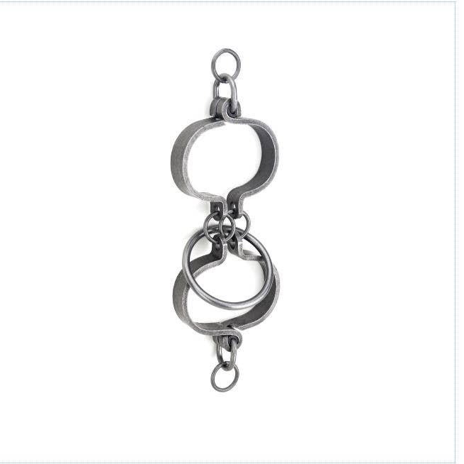 Self-Restraint Tavern Puzzle metal ring and string challenge