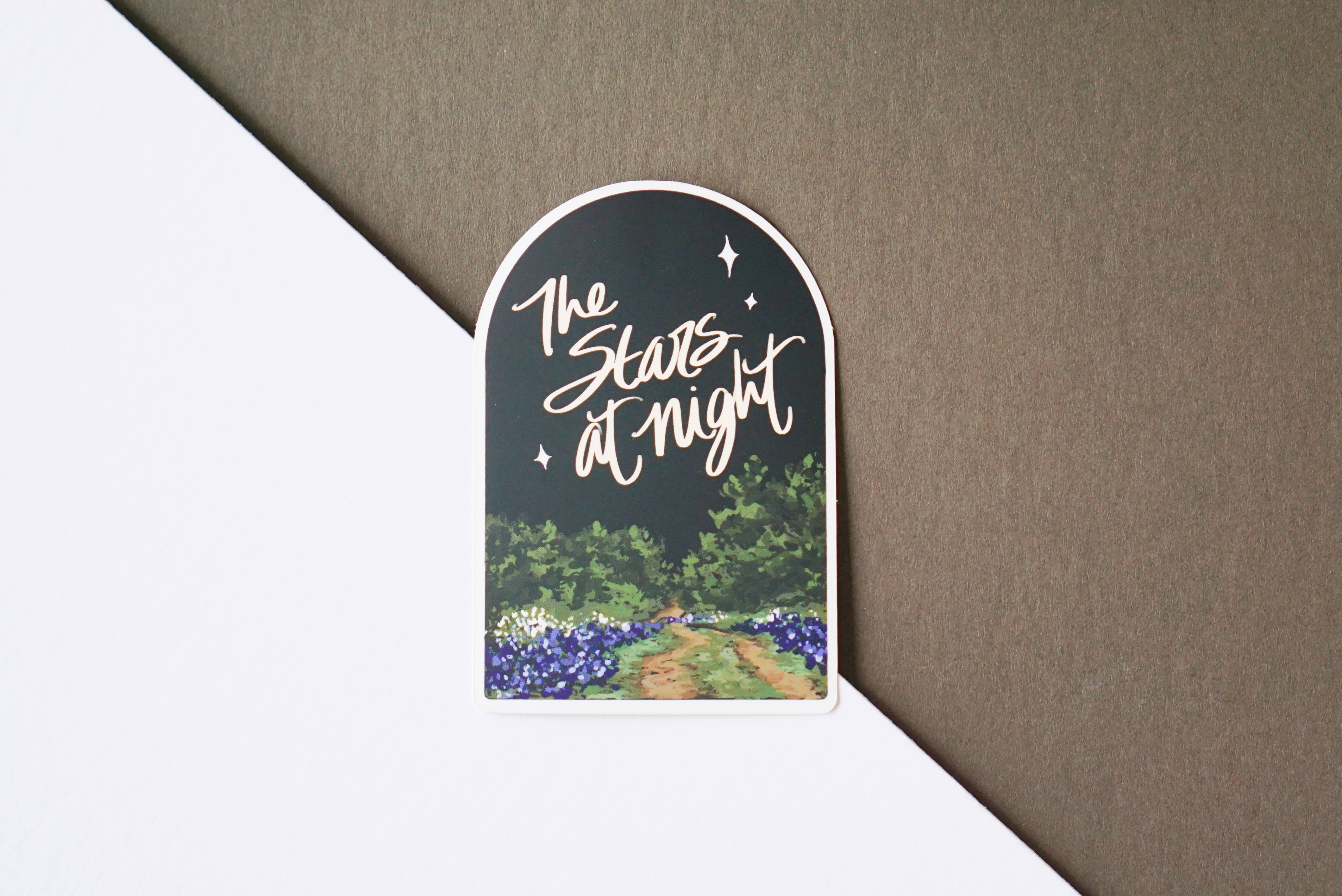 Deep in the Heart of Texas sticker shown on surface
