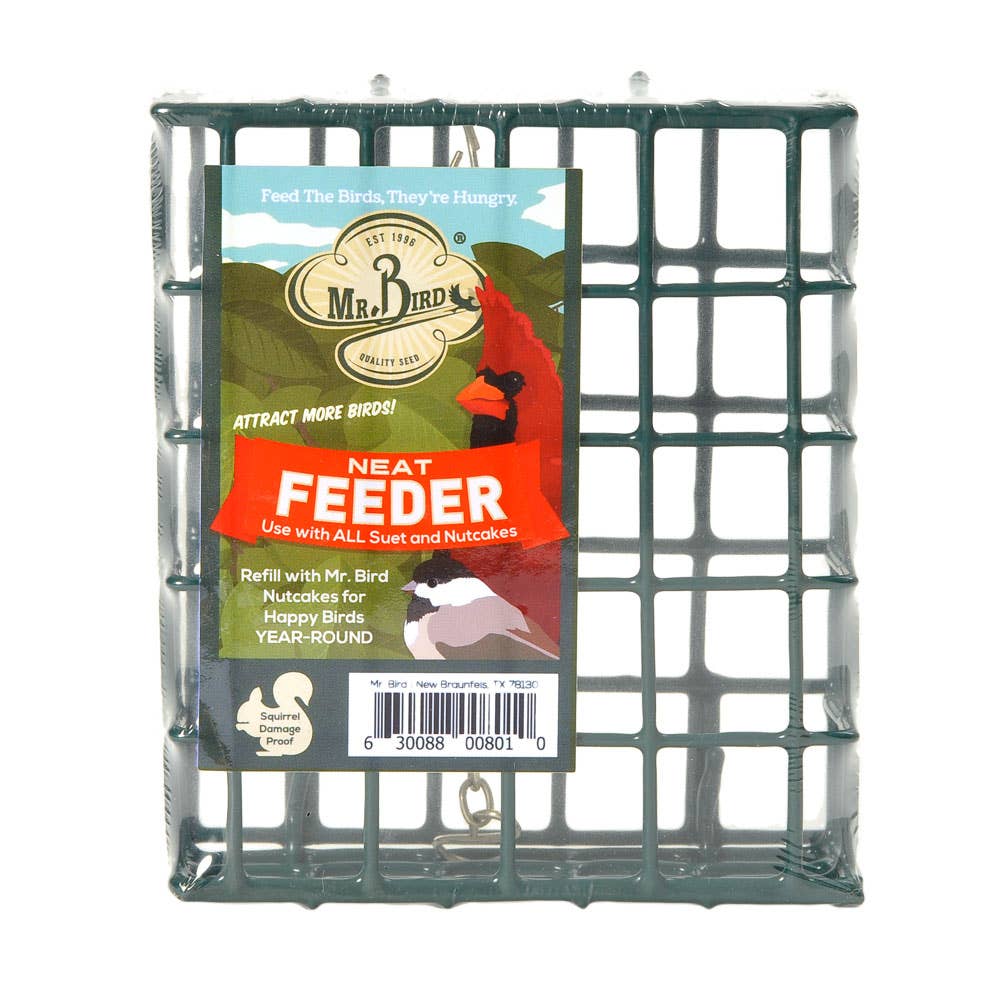 NeatFeeder bird feeder with mess-free tray design