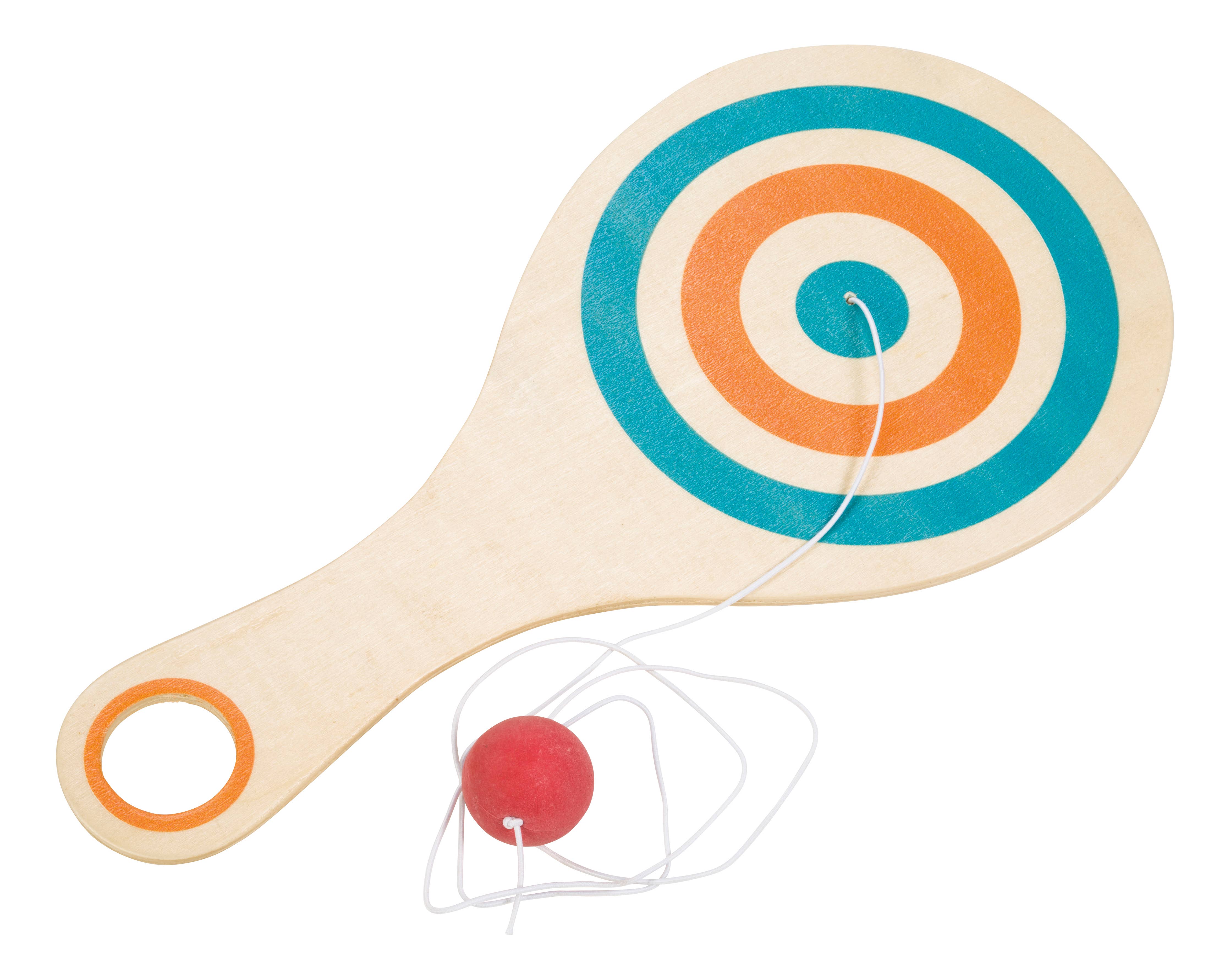 Neato! Bounce Back Paddle Ball vintage toy packaging