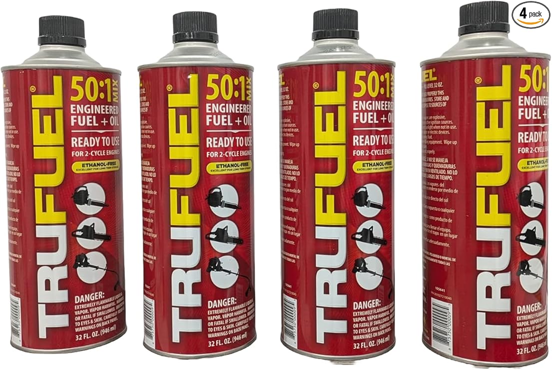TruFuel 50:1 Fuel and Oil Mix 32 fl oz bottle