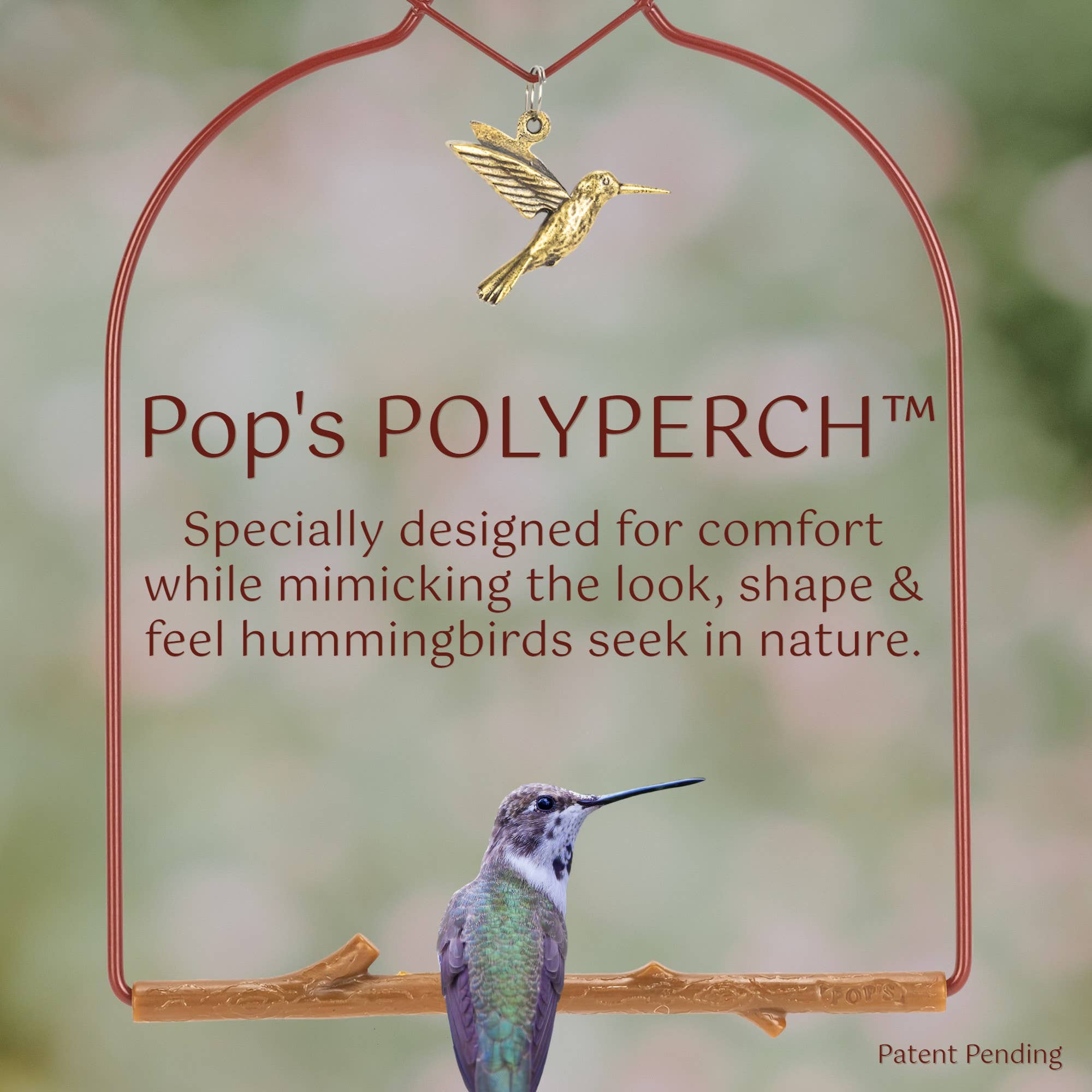 Hummingbird Swing, Charm Assorted Colors