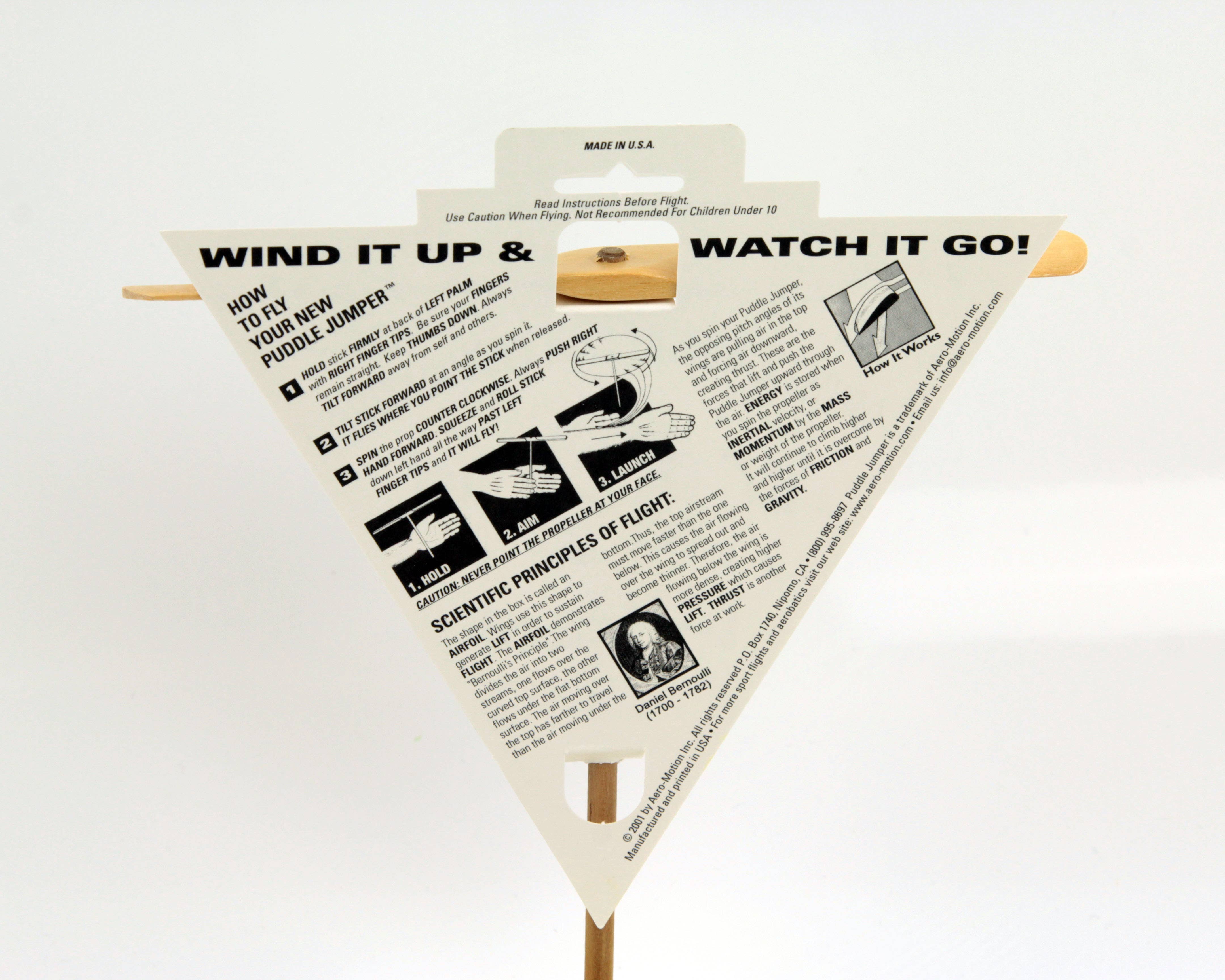 Puddle Jumper Merchandising Card