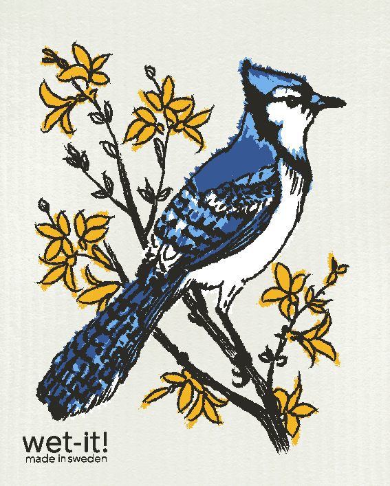 Blue Jay Swedish Cloth