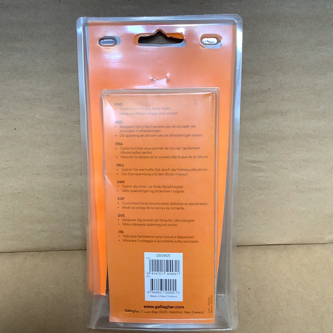 Fault Finder electric fence tester alternate view