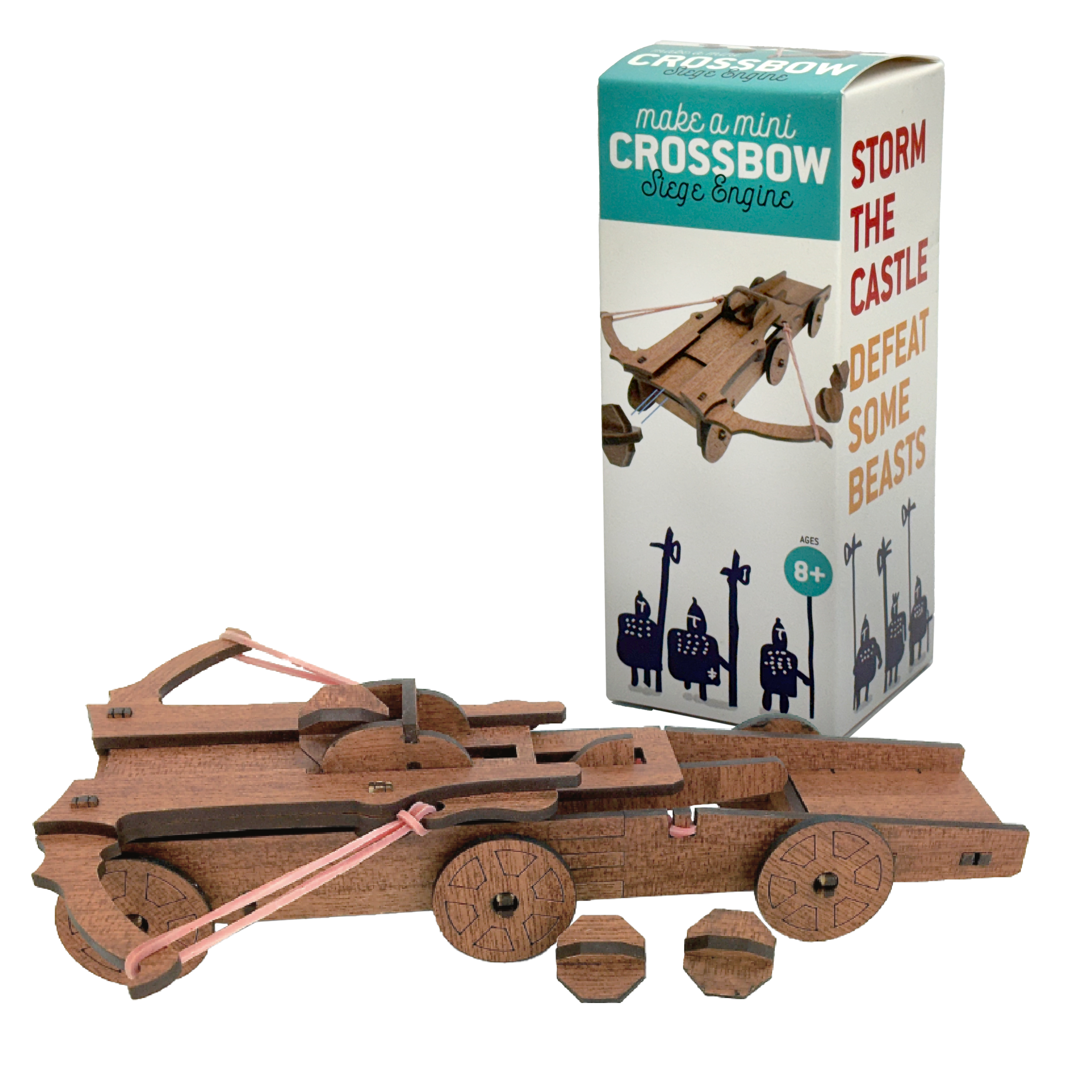 Mini Crossbow : Wooden Engineering Model Building Kit