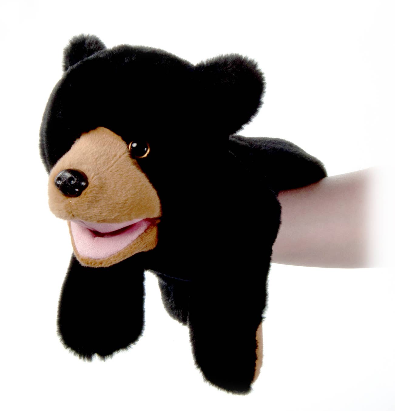 15" (40cm) Puppet Black Bear