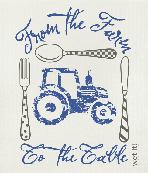 Farm to Table Blue