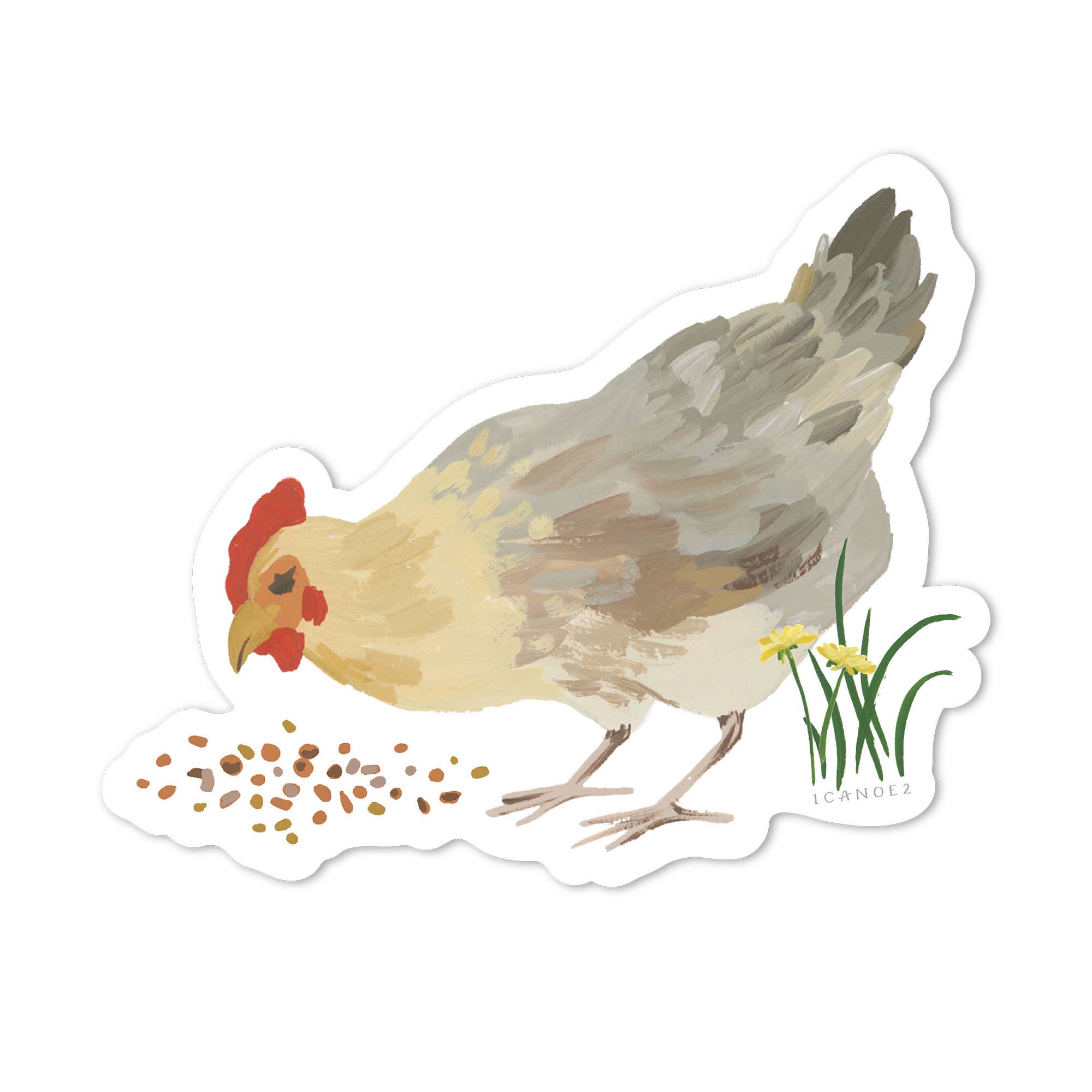 Orpington Chicken Decal Sticker