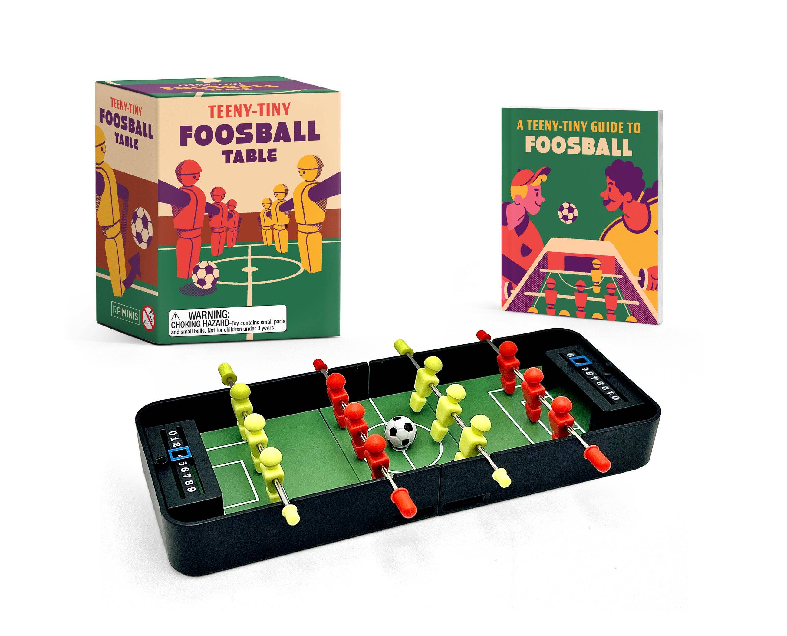 Teeny-Tiny Foosball Table miniature desktop game