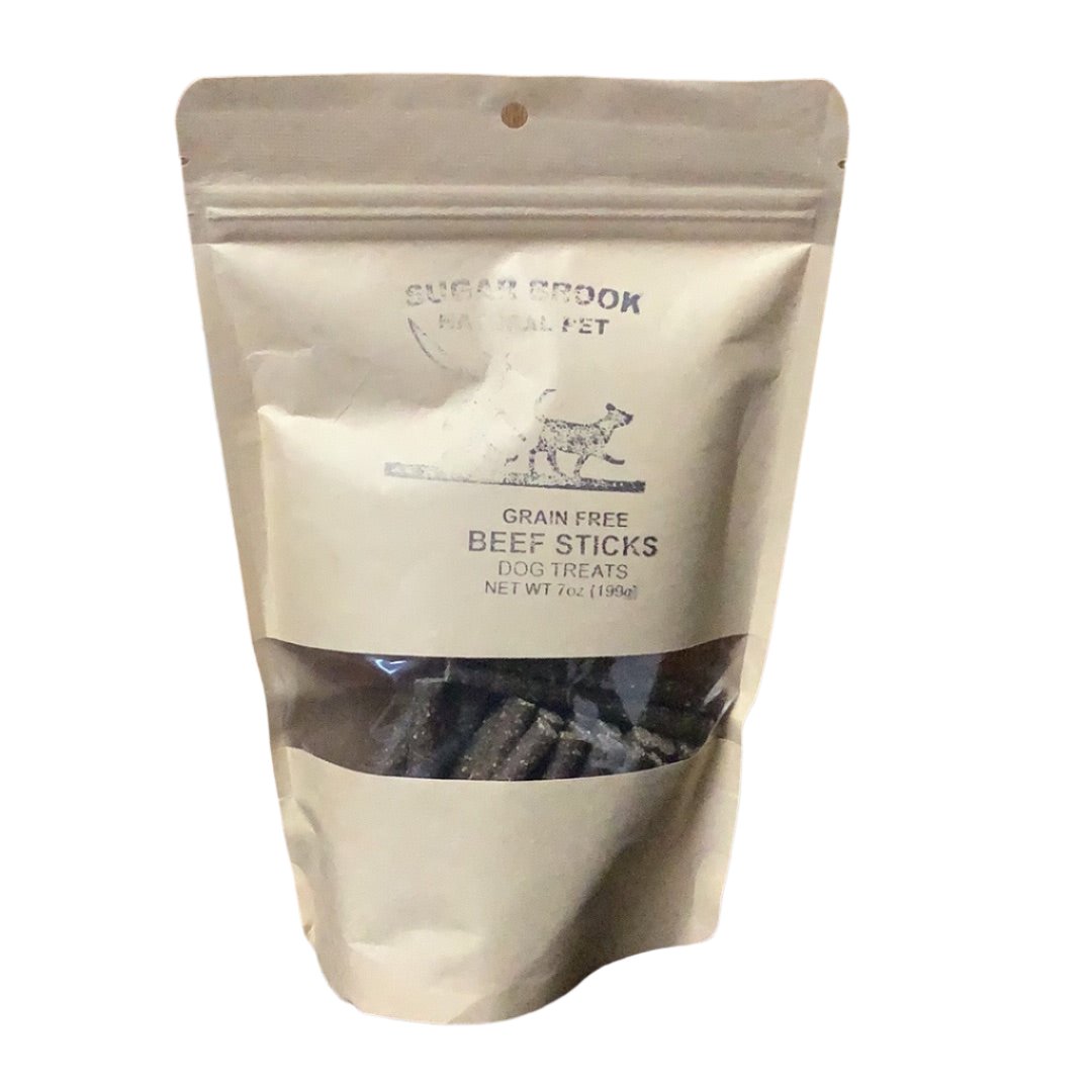 Sugar Brook Natural grain free beef stick dog treat