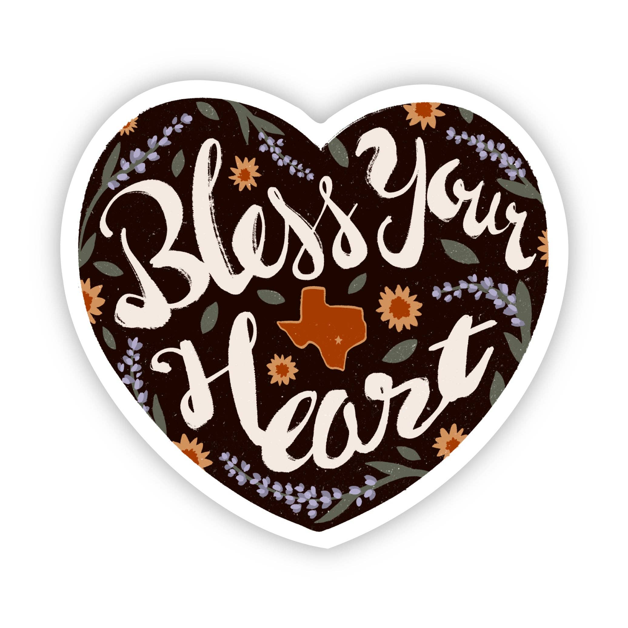 "Bless Your Heart" Texas Phrase Sticker