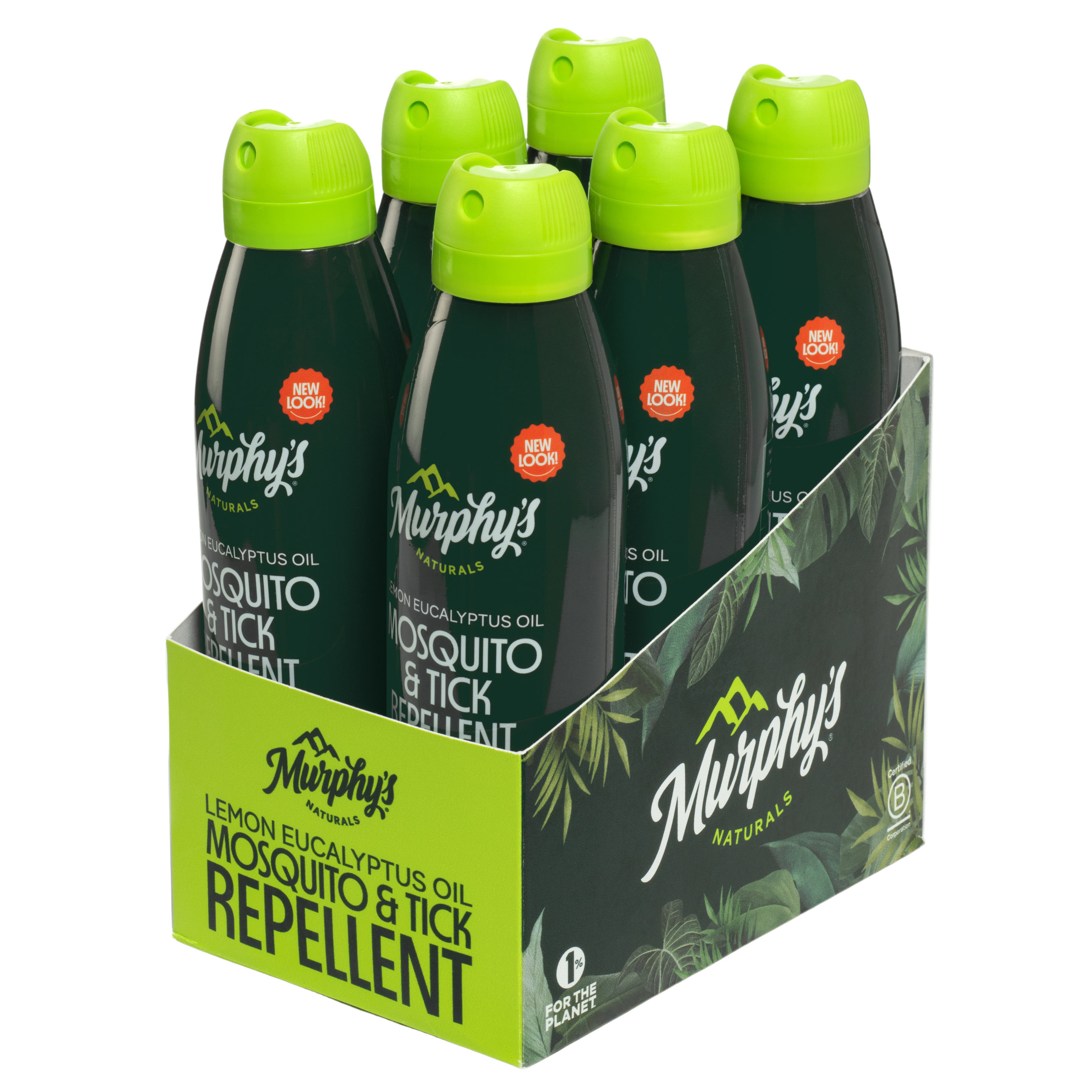 Mosquito and tick repellent mist 6oz display of six bottles