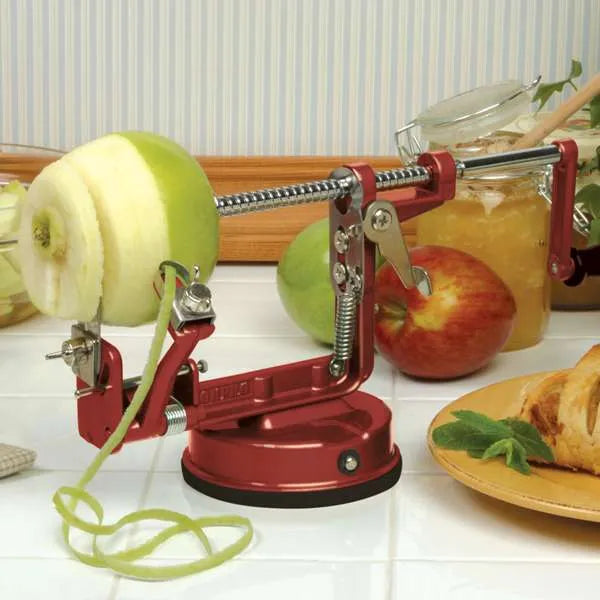 NorPro Apple Master with vacuum base in use