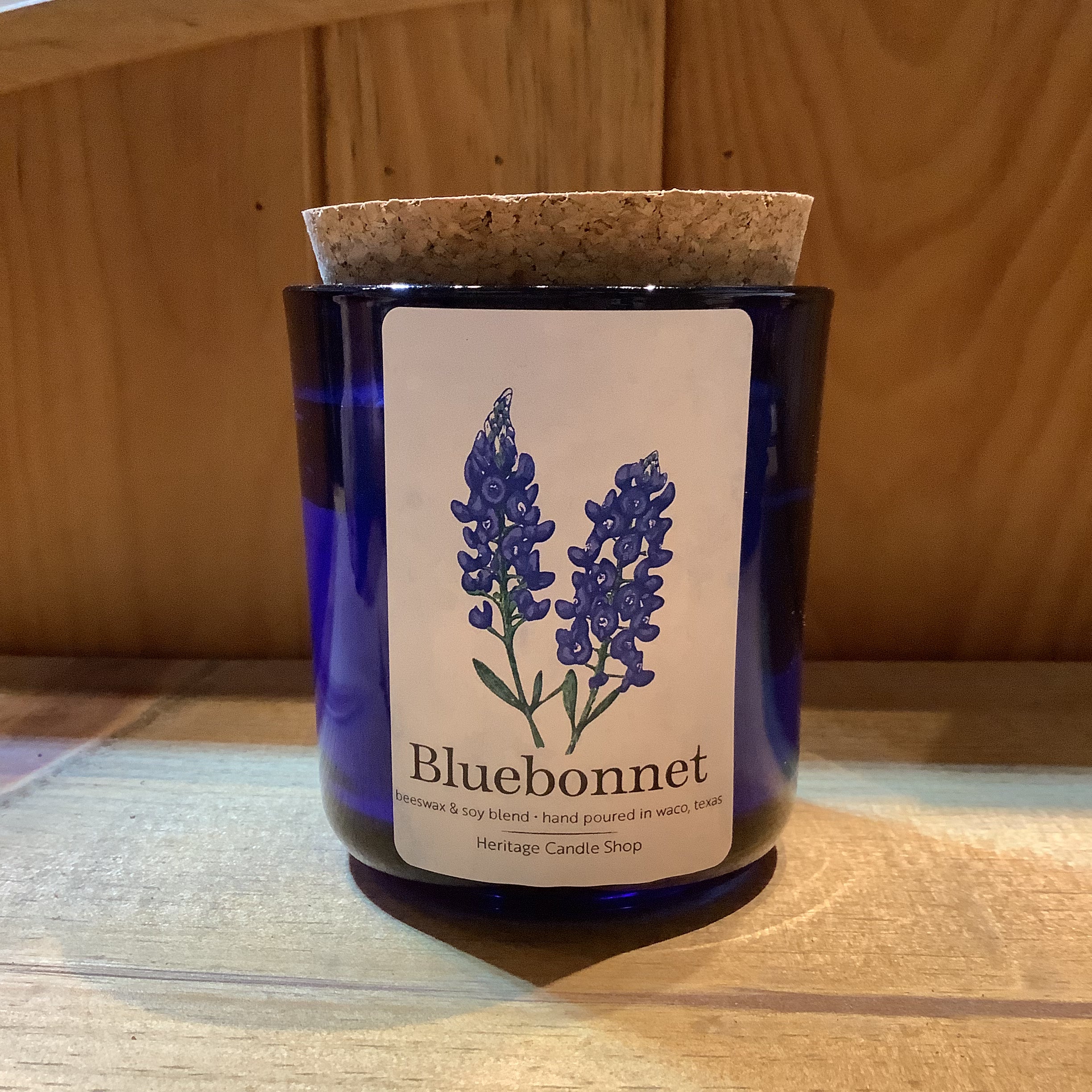 Heritage Candle Shop 7 oz Bluebonnet scented candle