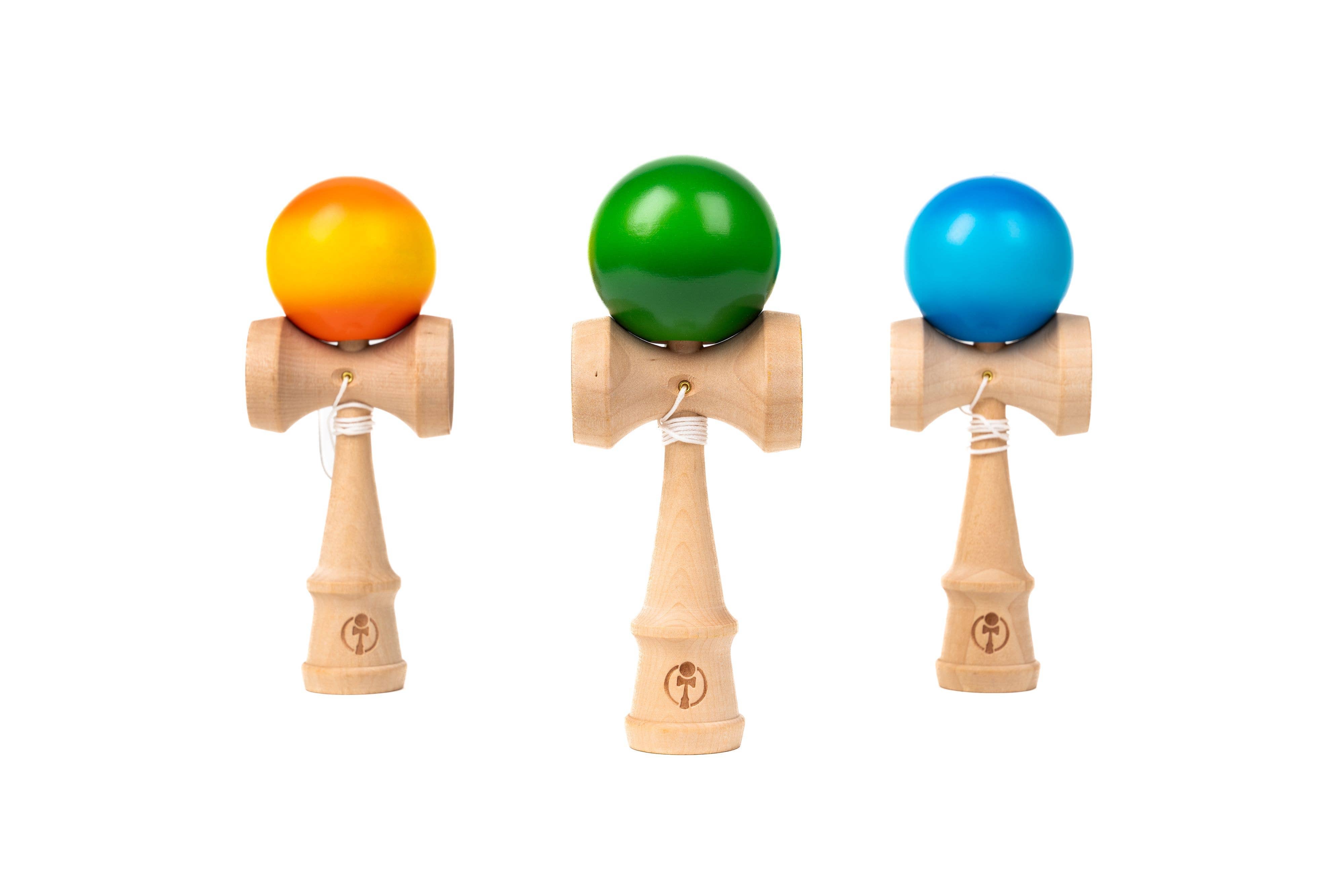 Neato! Kendama Fade-Out vintage toy packaging front