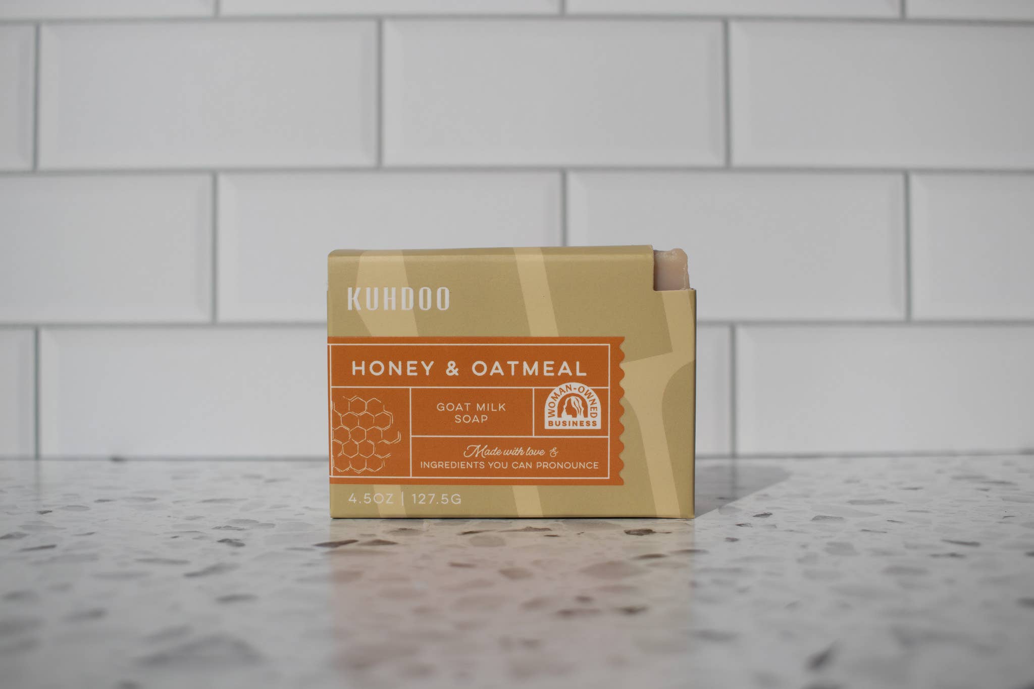 Honey and Oatmeal bar soap