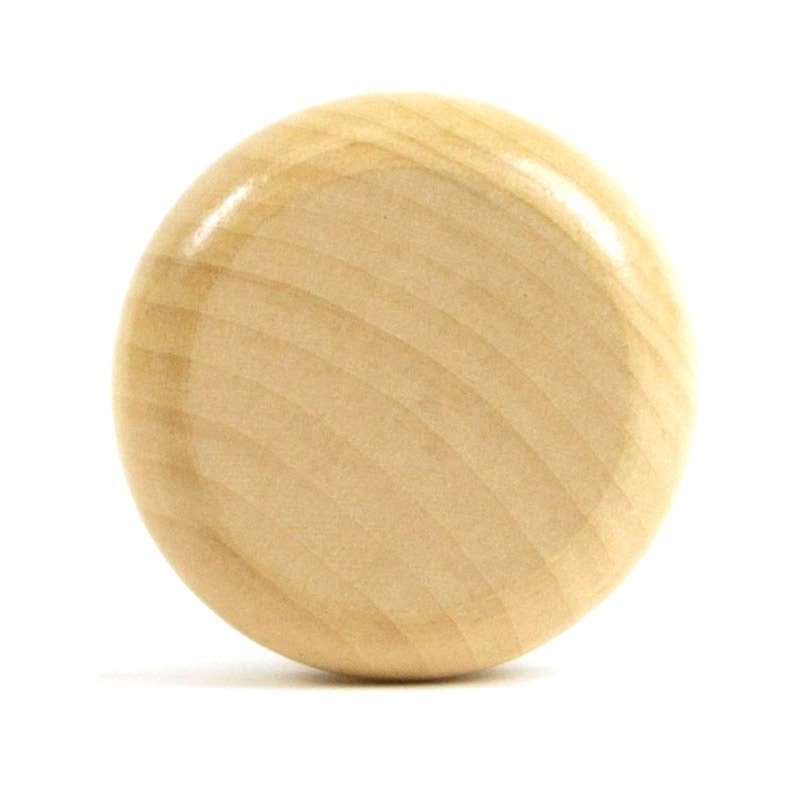 Classic wooden yo-yos collection display