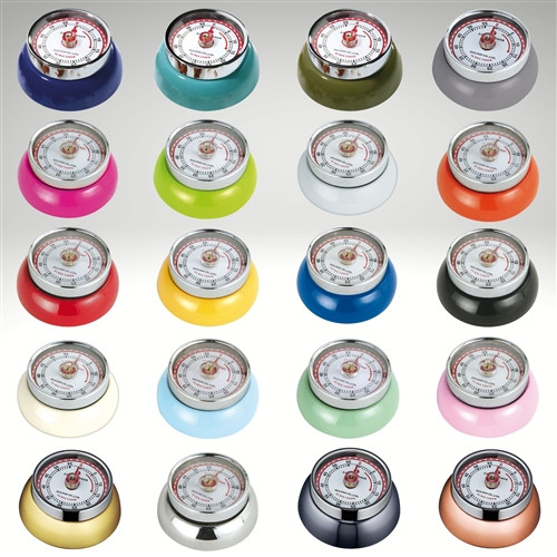 "Retro" Kitchen Timer, Black