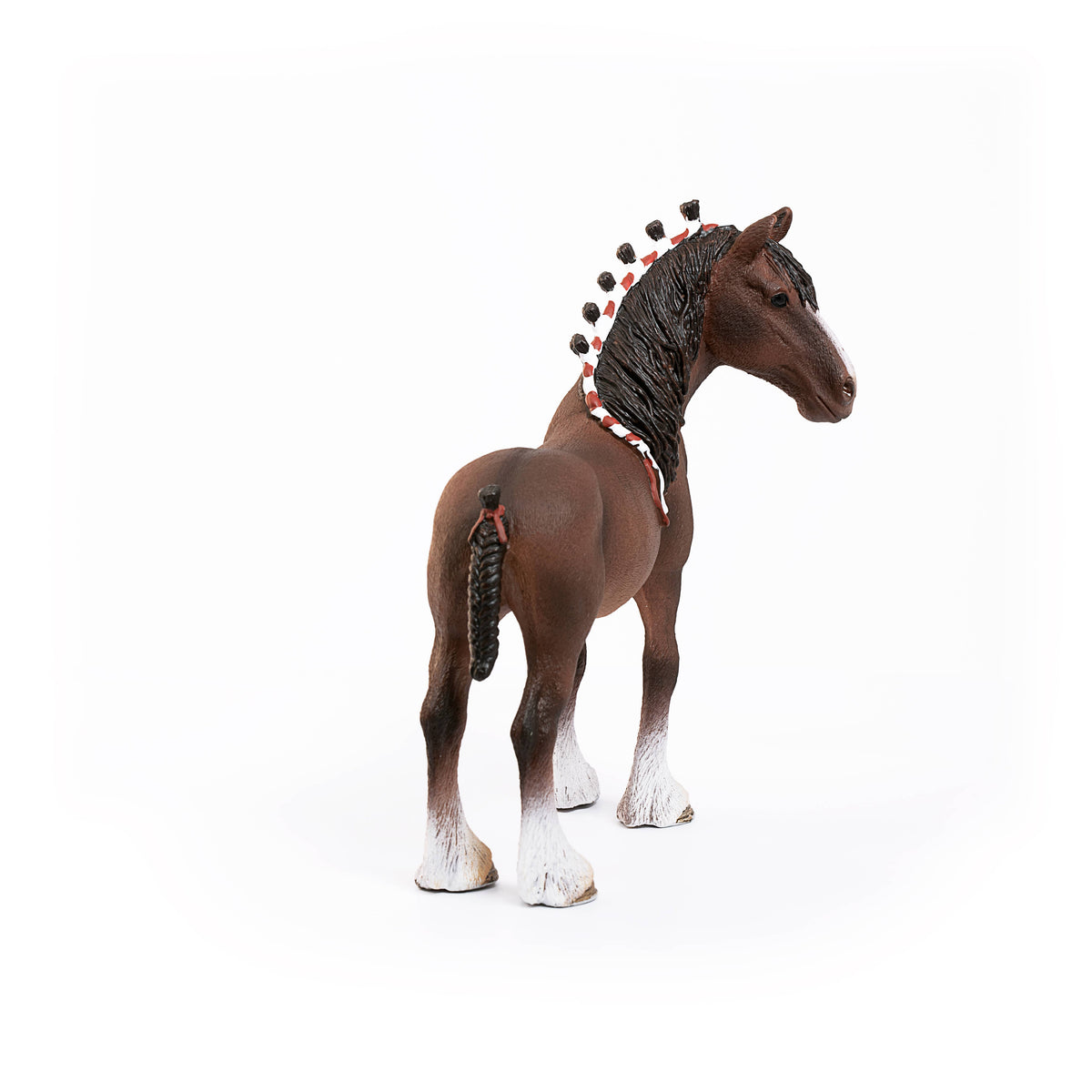 Clydesdale Gelding Farm Horse Toy