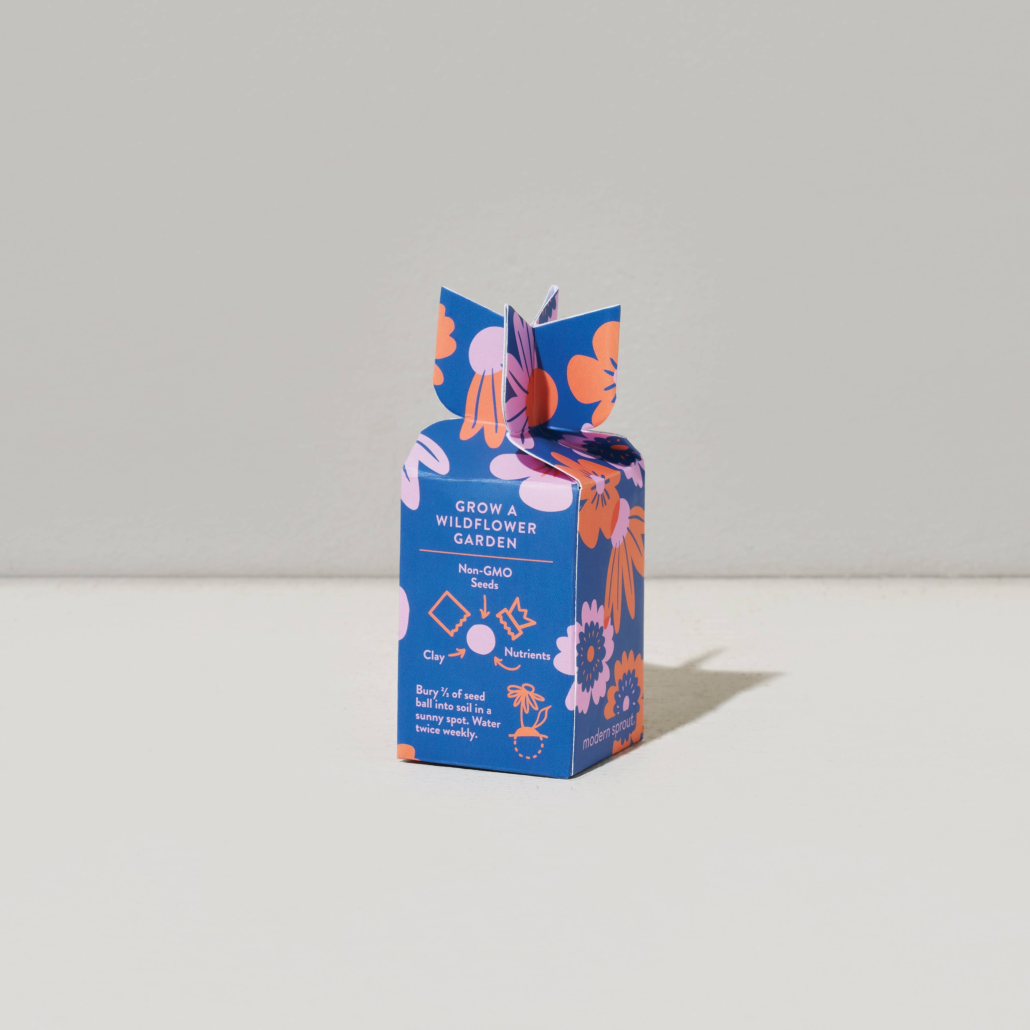 Seed Bomb packaging front view