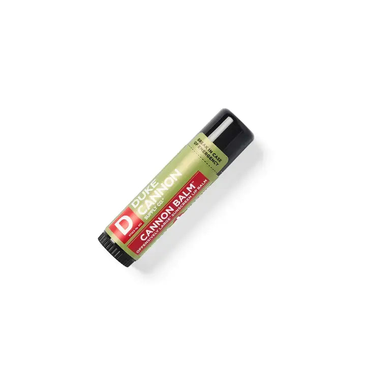 Cannon Balm Lip Balm SPF 15 packaging back