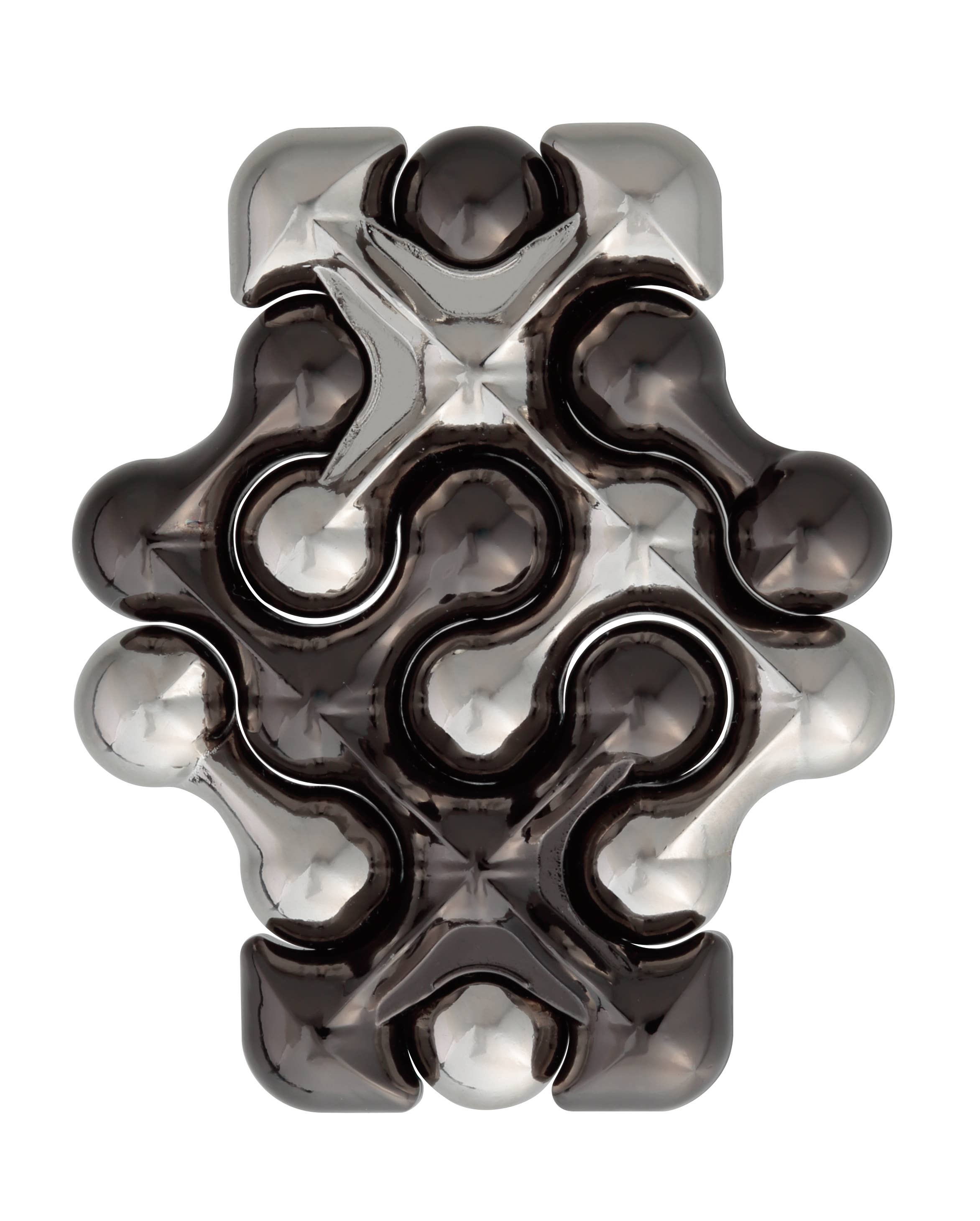 Hanayama Cast Dot Level 2 metal brain teaser puzzle