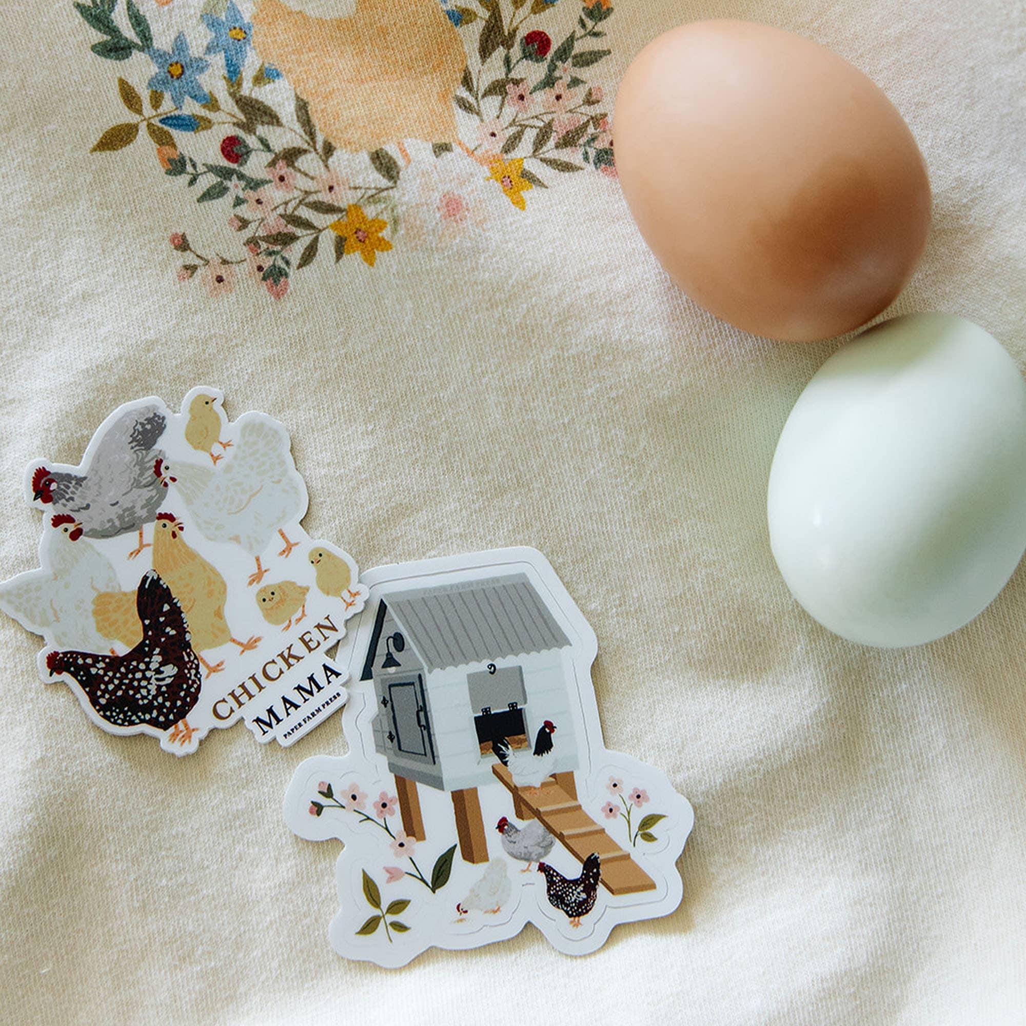 Chicken Coop decal sticker detail view