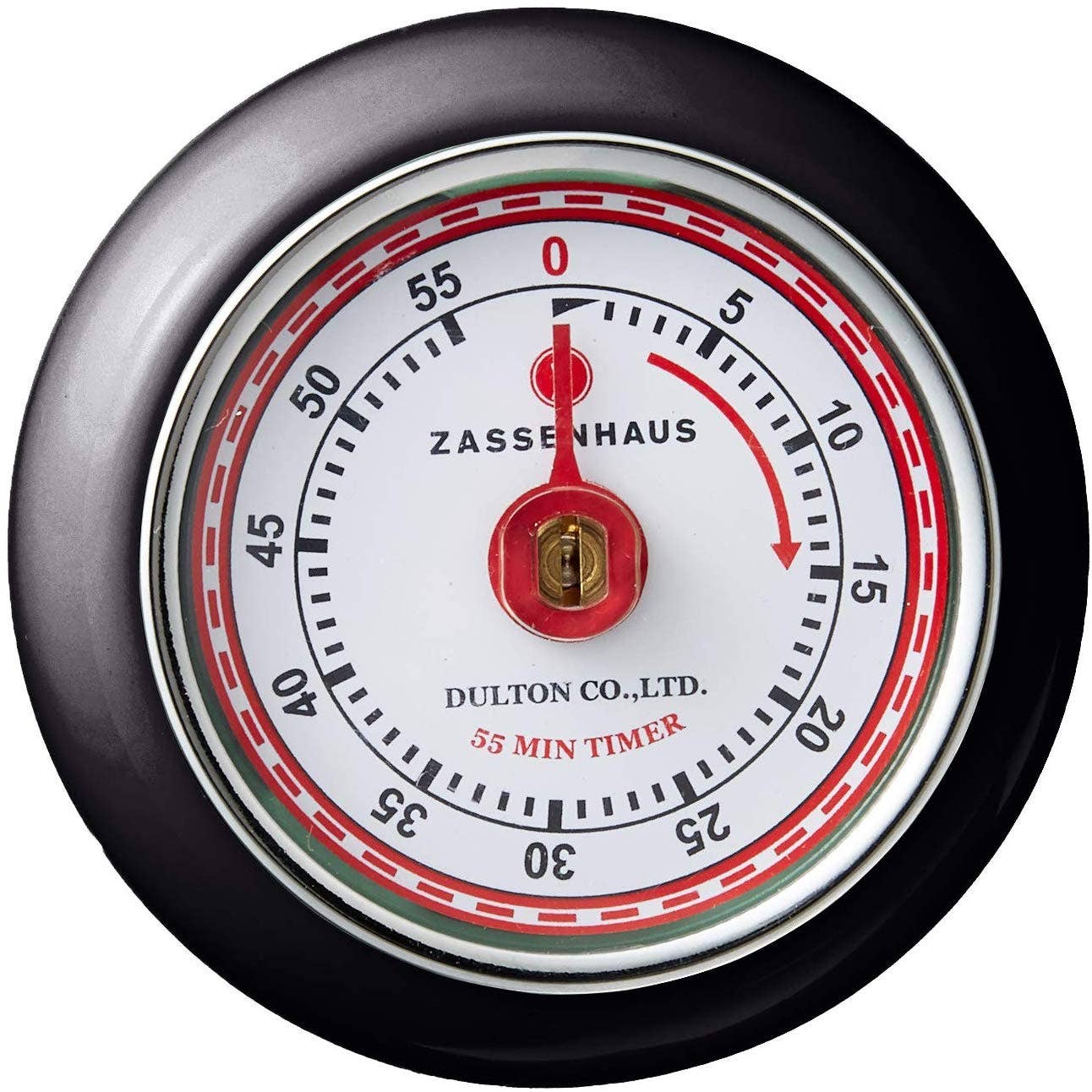 "Retro" Kitchen Timer, Black
